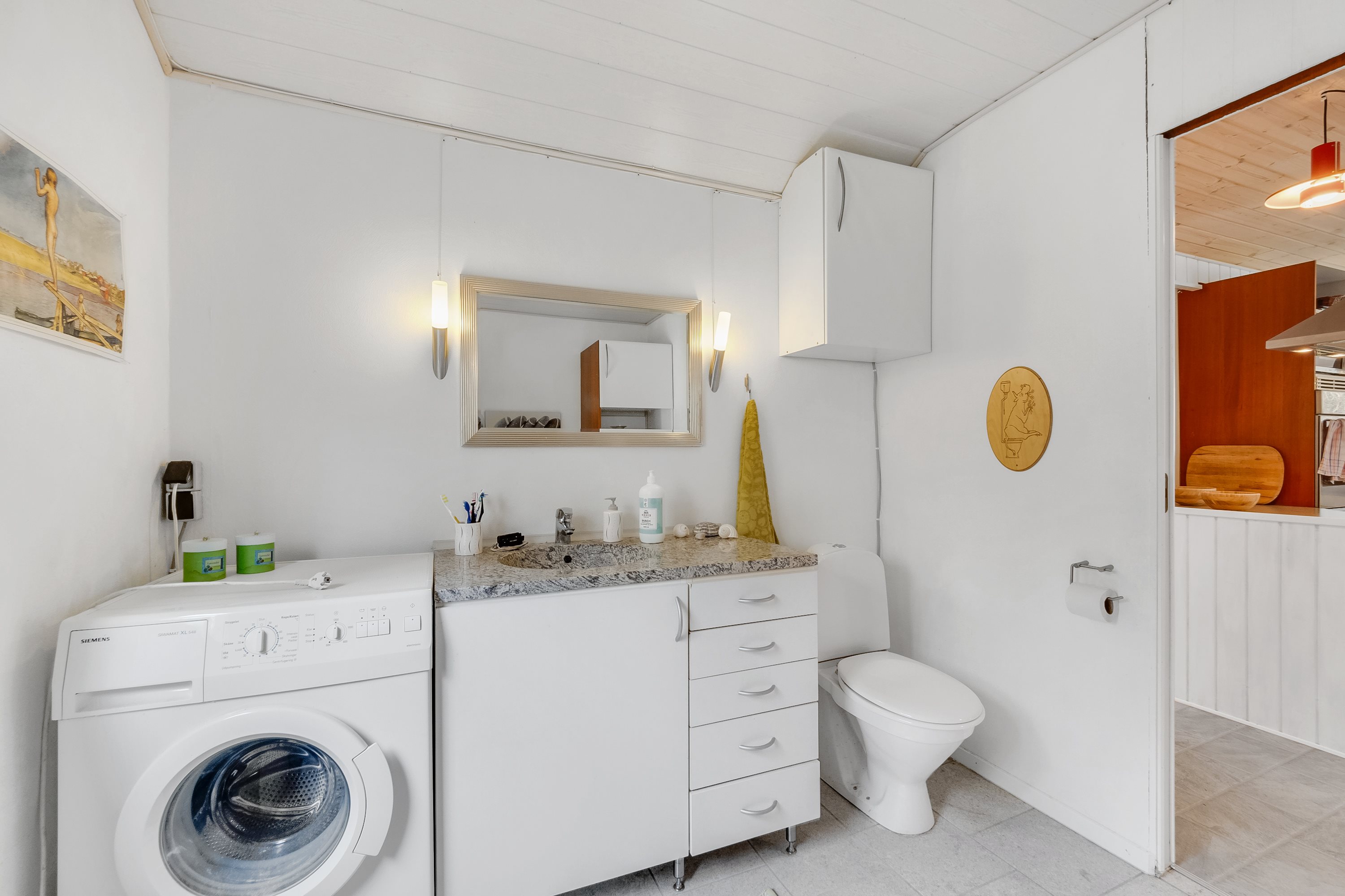 Fremhævet badeværelse billede i fuldskærmstilstand. Billede af Hedestien 3, Sillerslev, 7990 Øster Assels