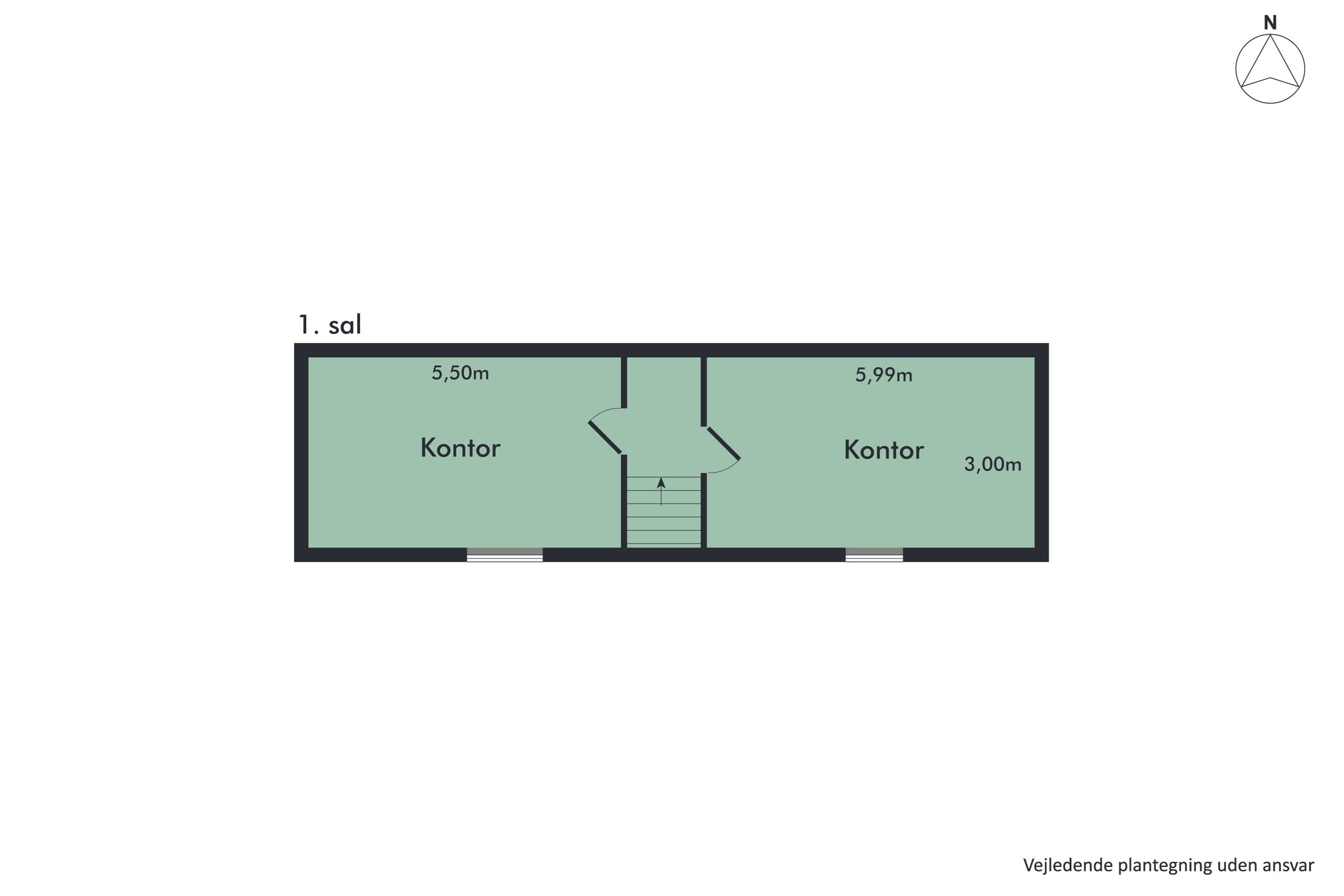 Plantegninger billede af Nørre Hurupvej 32A, Øster Hurup, 9560 Hadsund