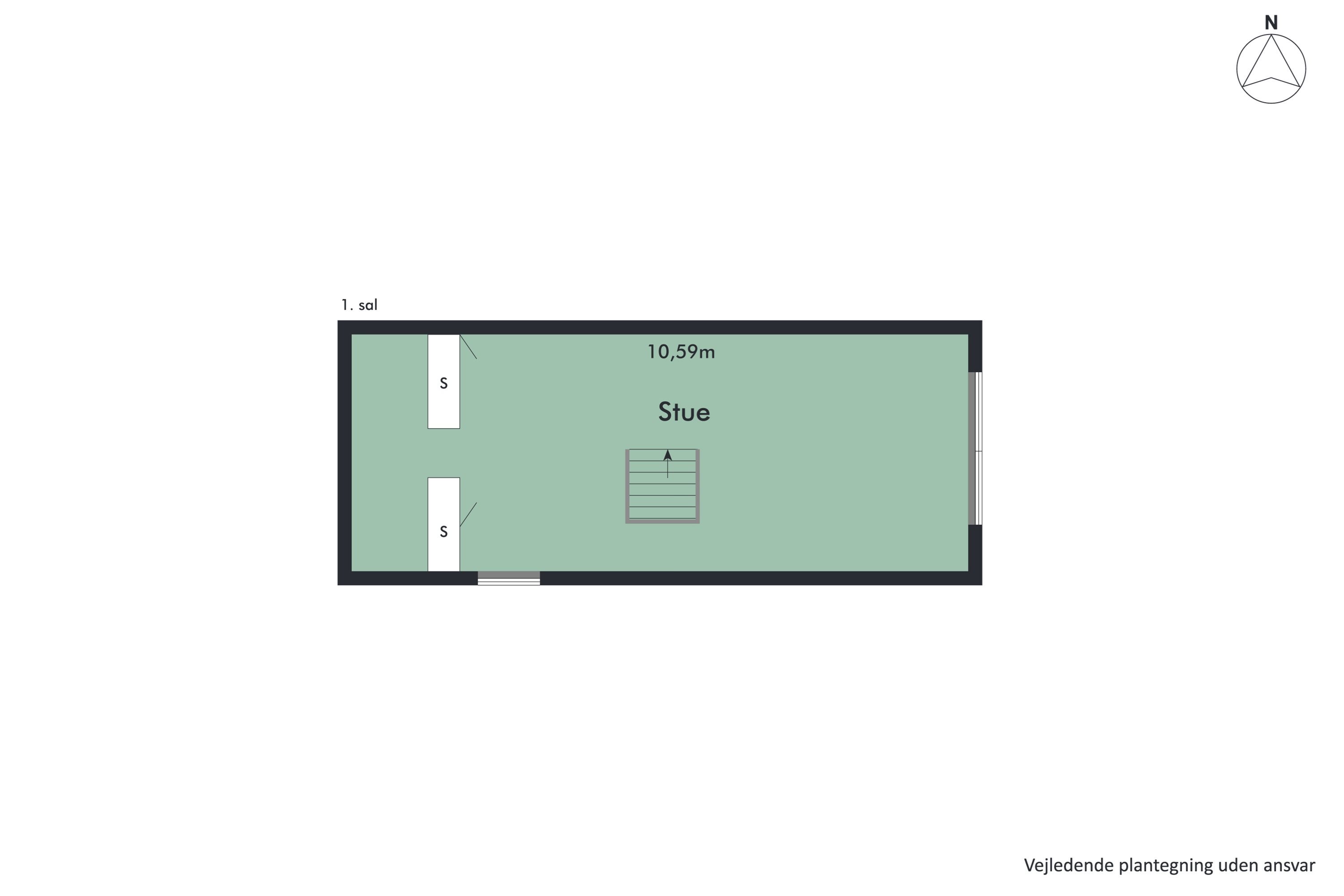 Plantegninger billede af Nørre Hurupvej 32A, Øster Hurup, 9560 Hadsund