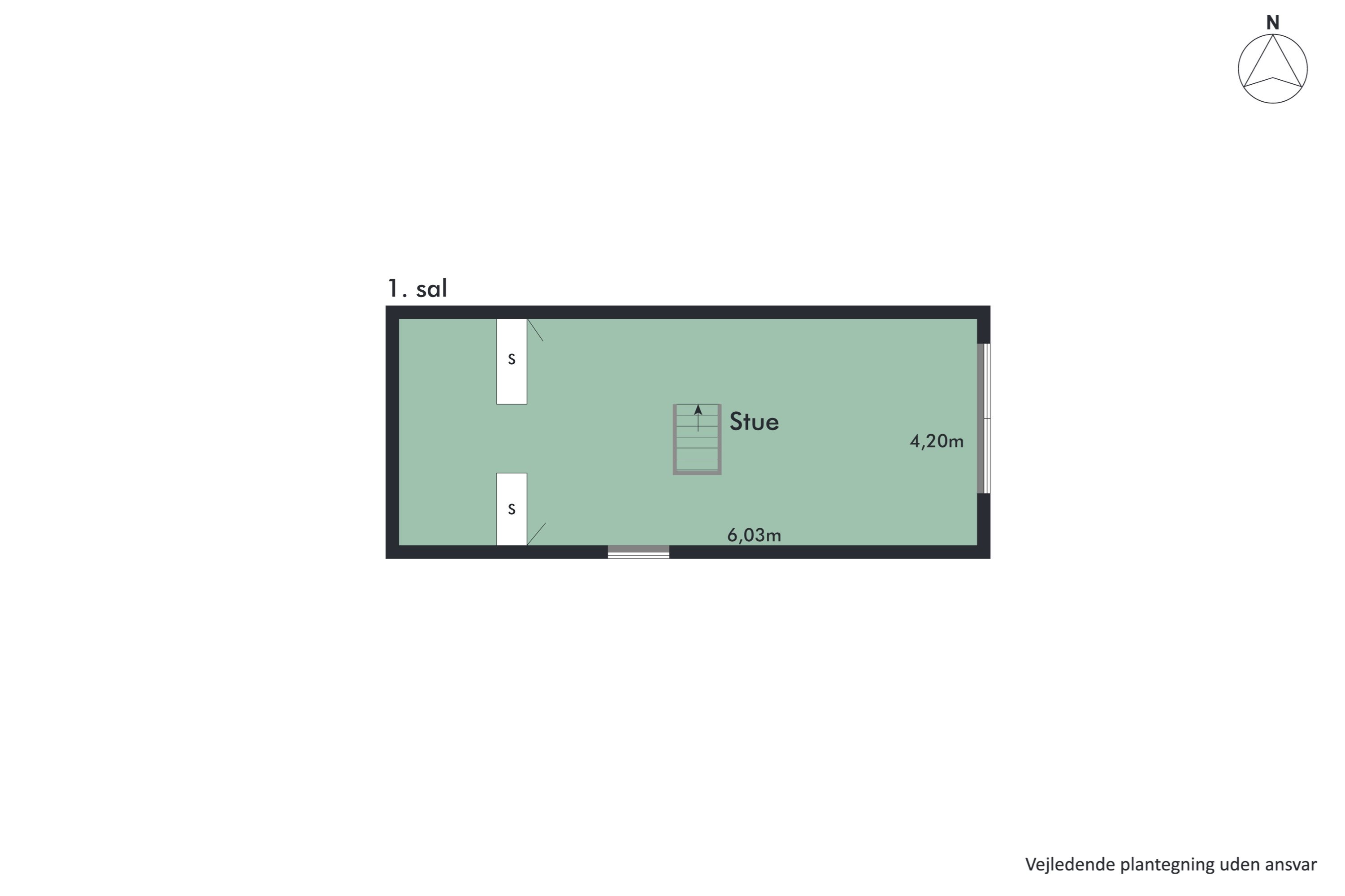 Plantegninger billede af Nørre Hurupvej 32A, Øster Hurup, 9560 Hadsund
