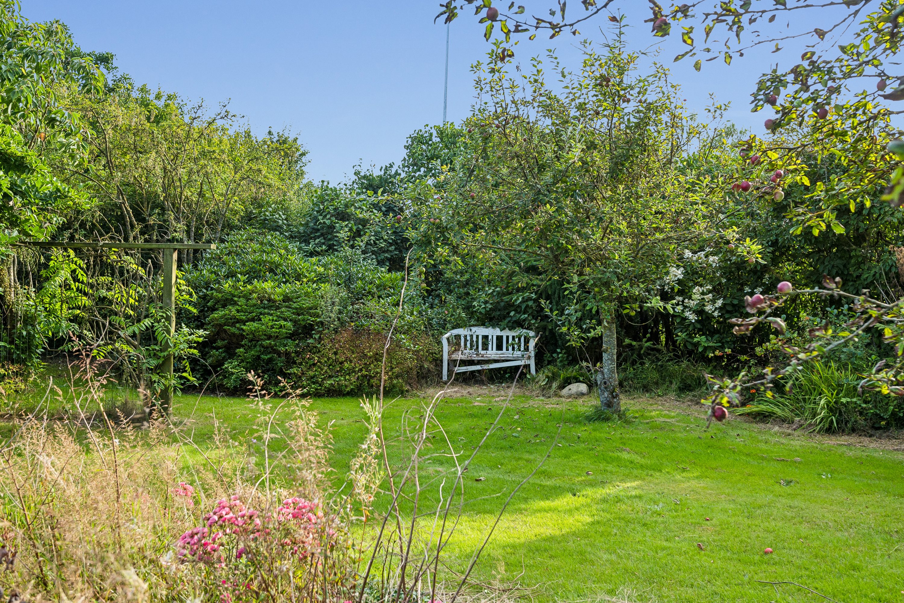 Fremhævet luftfoto billede i fuldskærmstilstand. Billede af Nørre Hurupvej 32A, Øster Hurup, 9560 Hadsund