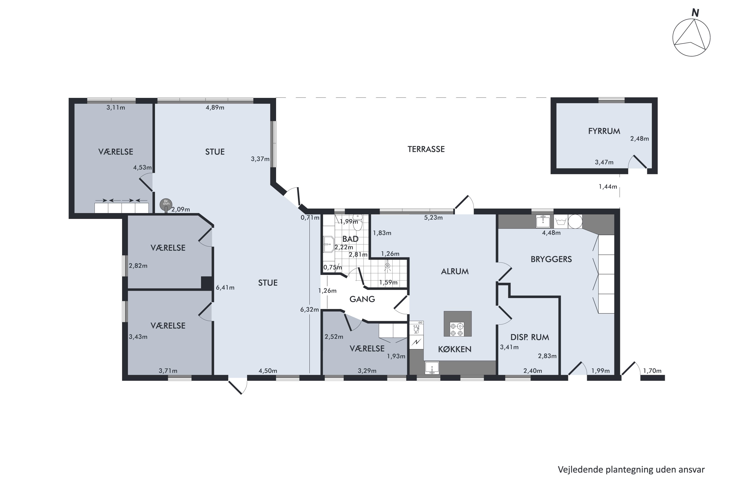 Plantegninger billede af Heltoften 50, Flade, 7900 Nykøbing M