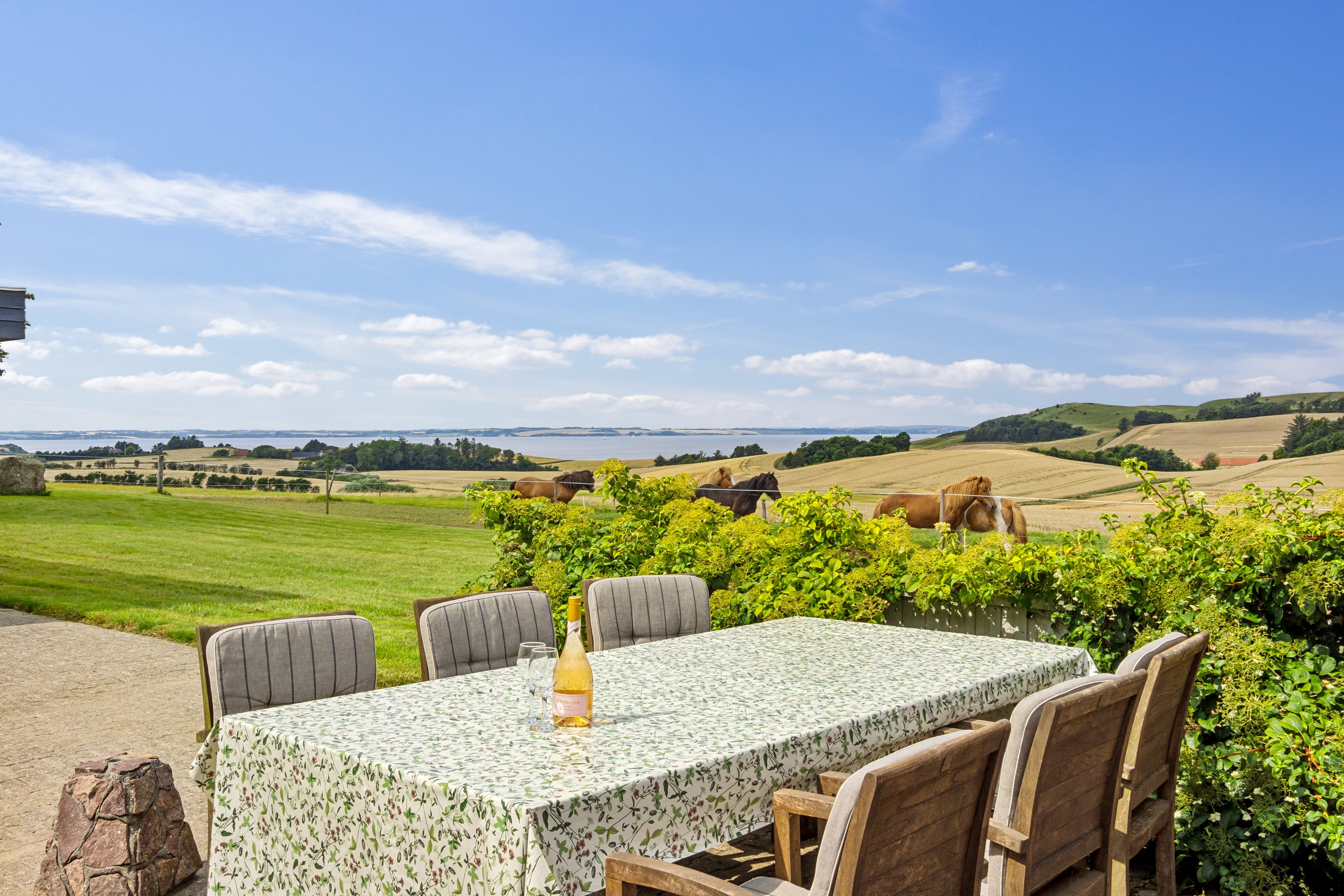 Fremhævet terrasse billede i fuldskærmstilstand. Billede af Heltoften 50, Flade, 7900 Nykøbing M