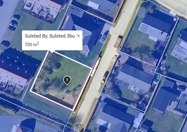 Fremhævet luftfoto billede i fuldskærmstilstand. Billede af Gartnerkrogen 6, 9381 Sulsted