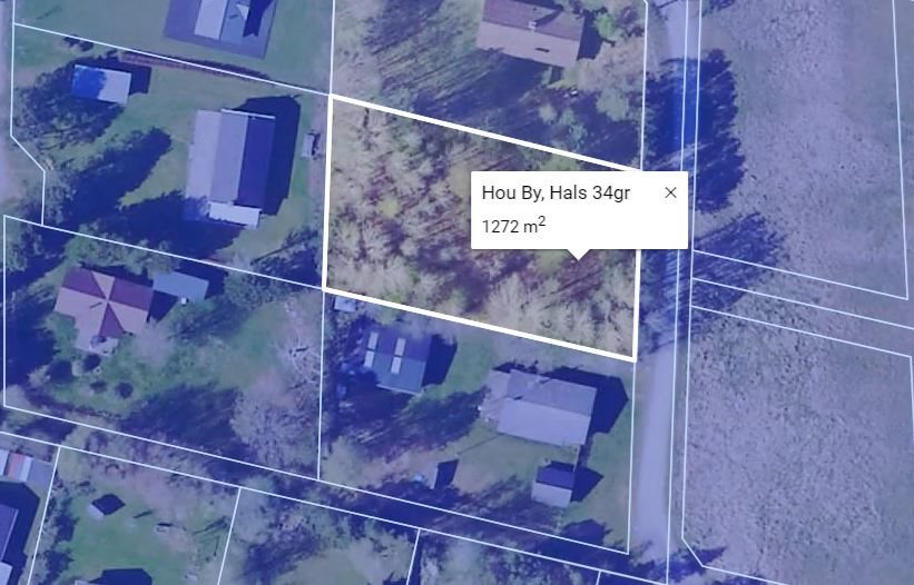 Miniaturebillede 2: oversigt grund. Billede af Vagtelvej 38, Hou, 9370 Hals