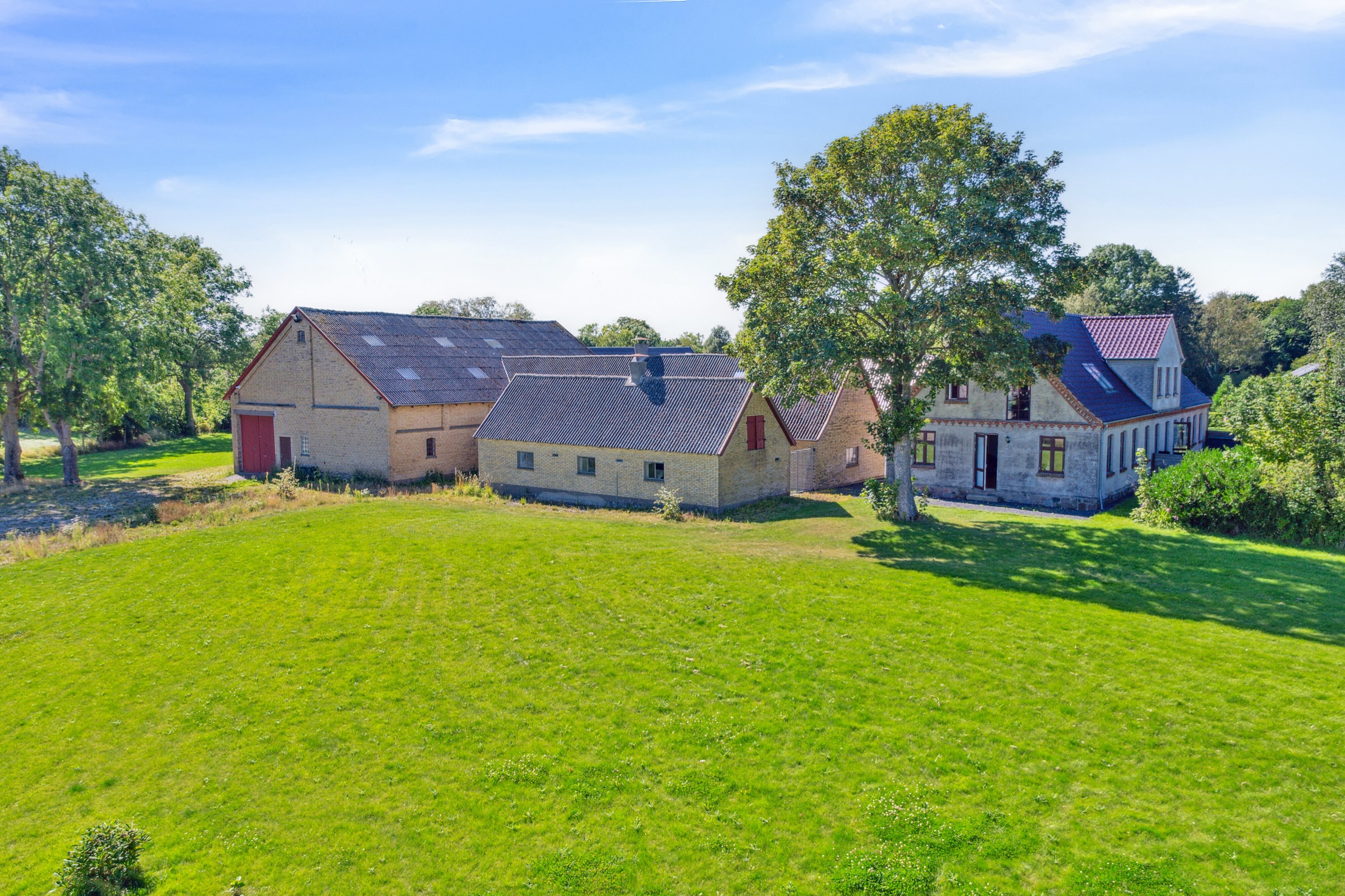 Fremhævet set fra haven billede i fuldskærmstilstand. Billede af Falkensteenvej 14, Gerlev, 4200 Slagelse