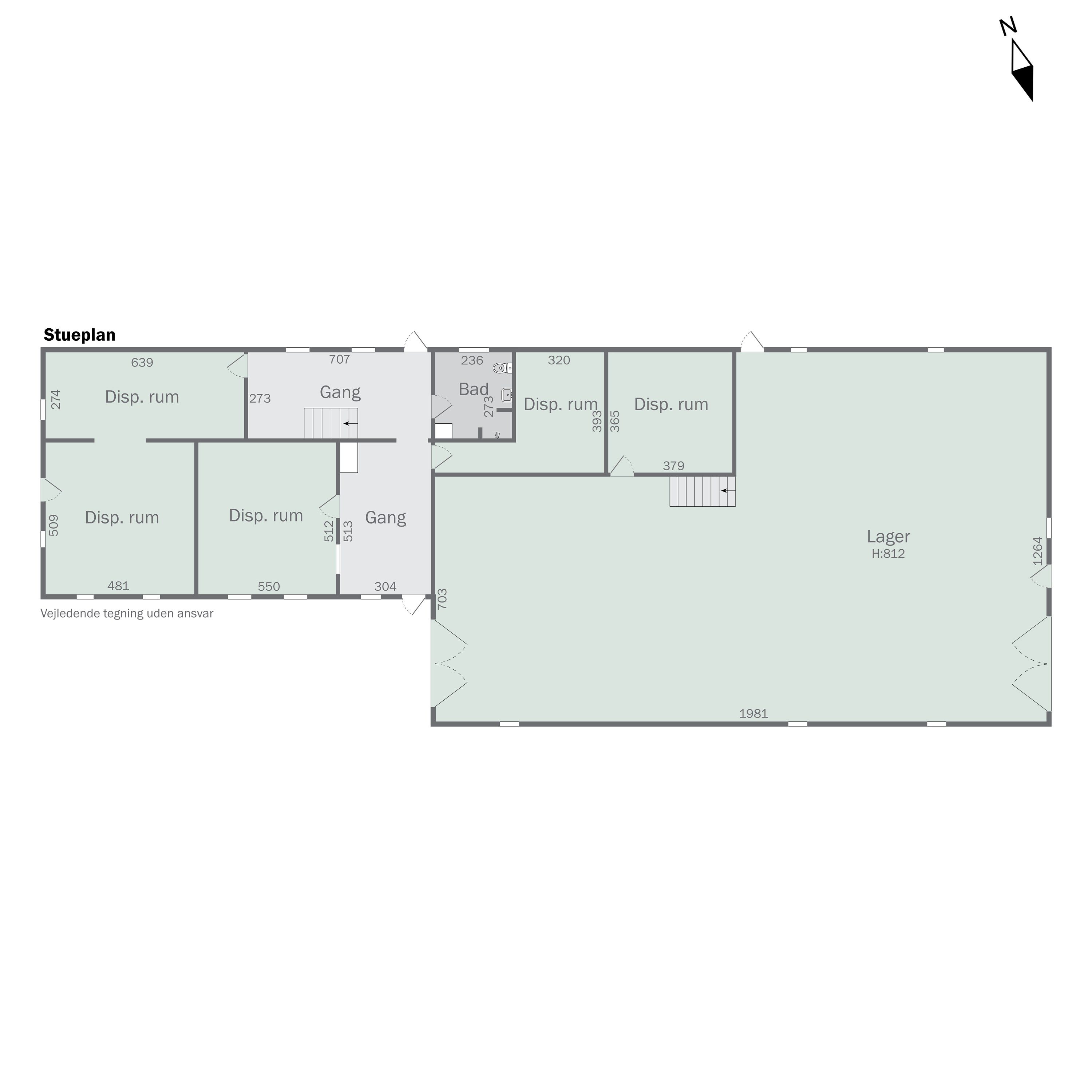 Plantegninger billede af Falkensteenvej 14, Gerlev, 4200 Slagelse