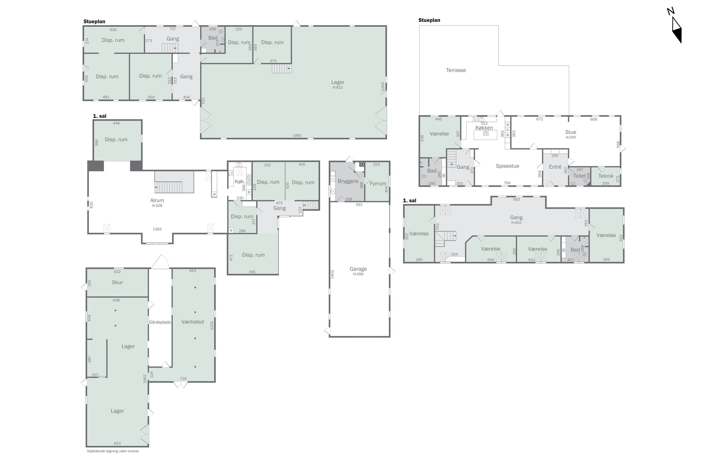 Plantegninger billede af Falkensteenvej 14, Gerlev, 4200 Slagelse