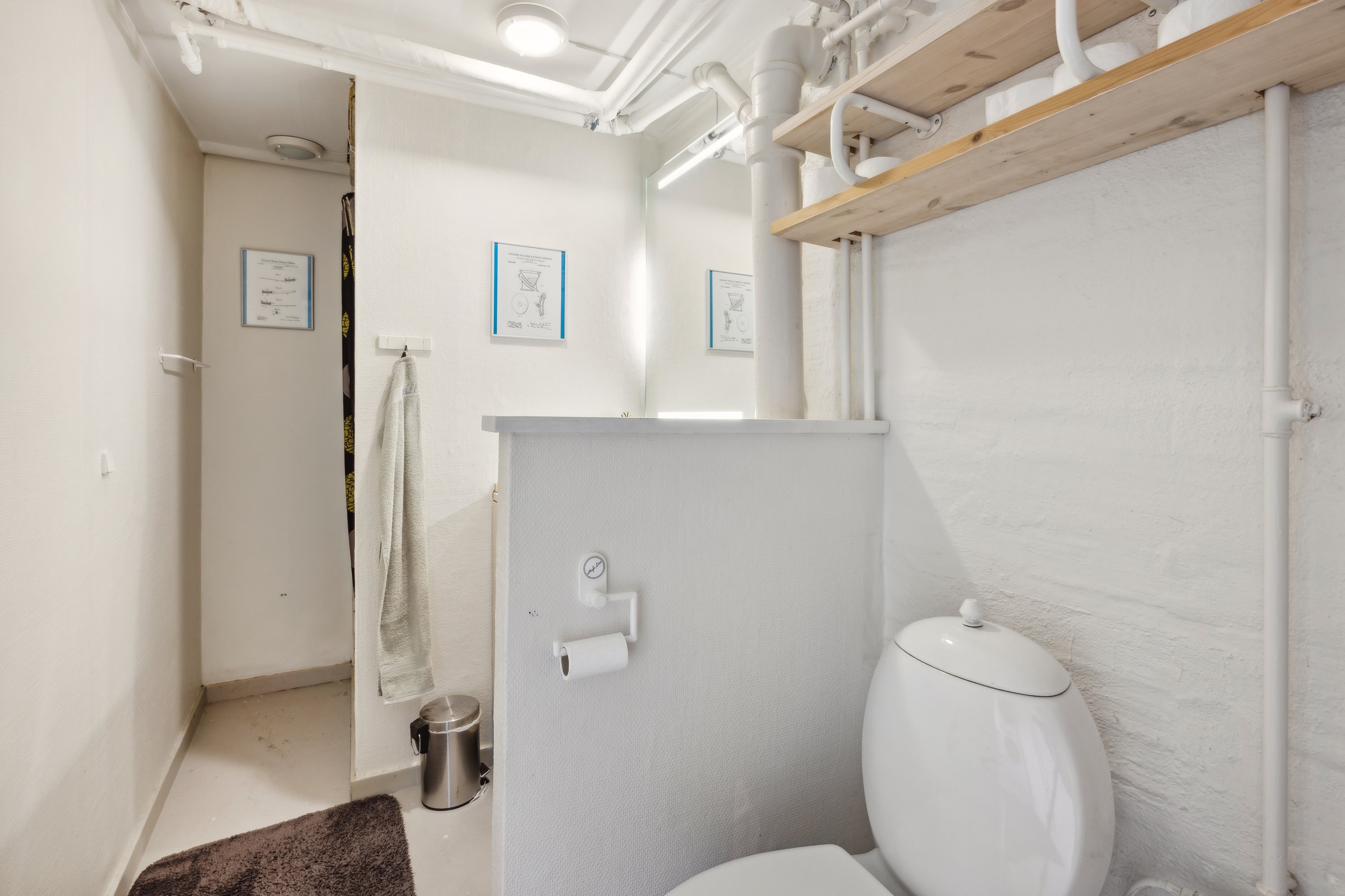 Fremhævet badeværelse billede i fuldskærmstilstand. Billede af Frederiksvej 10, 8800 Viborg