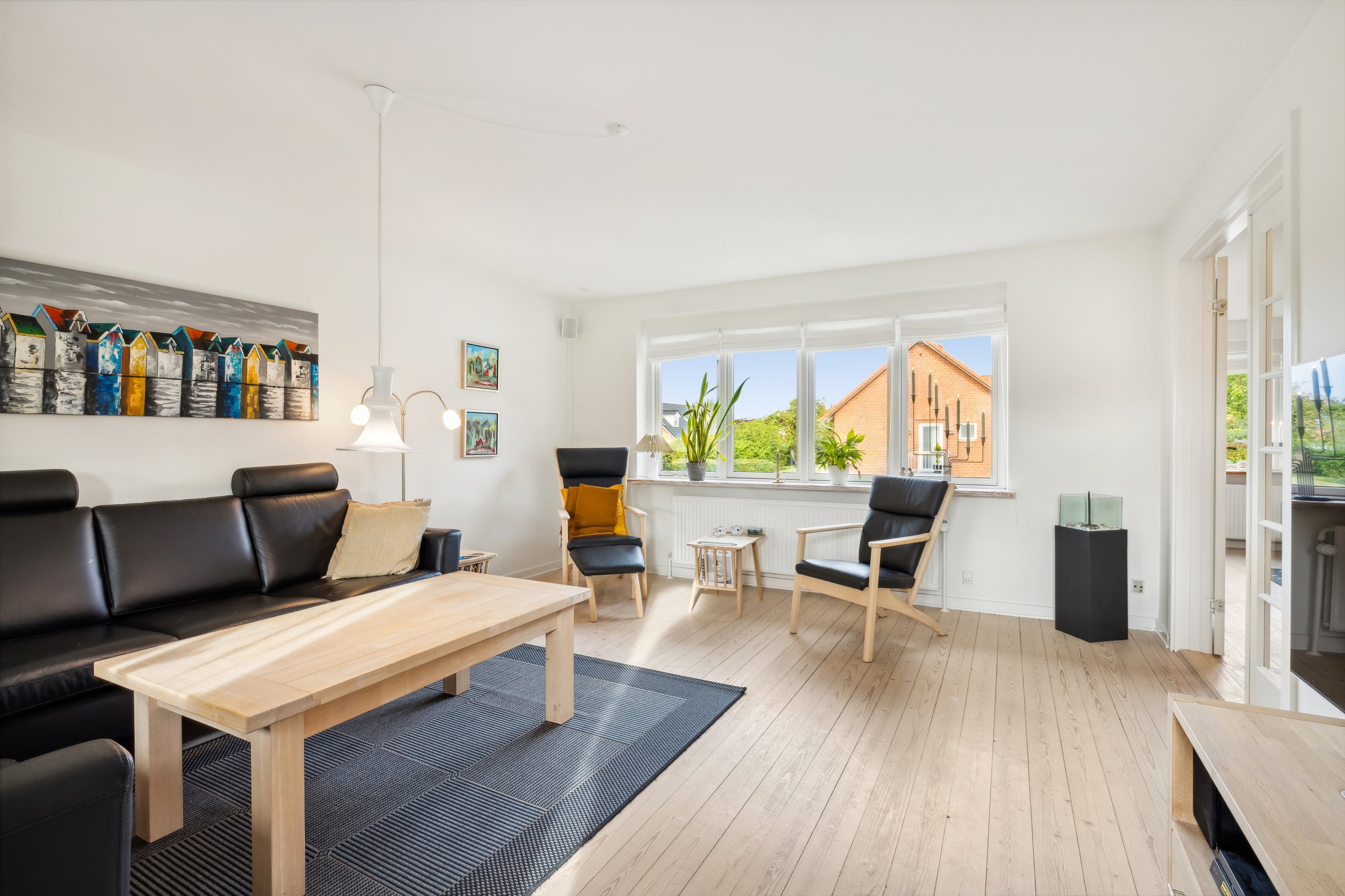 Fremhævet stue billede i fuldskærmstilstand. Billede af Frederiksvej 10, 8800 Viborg