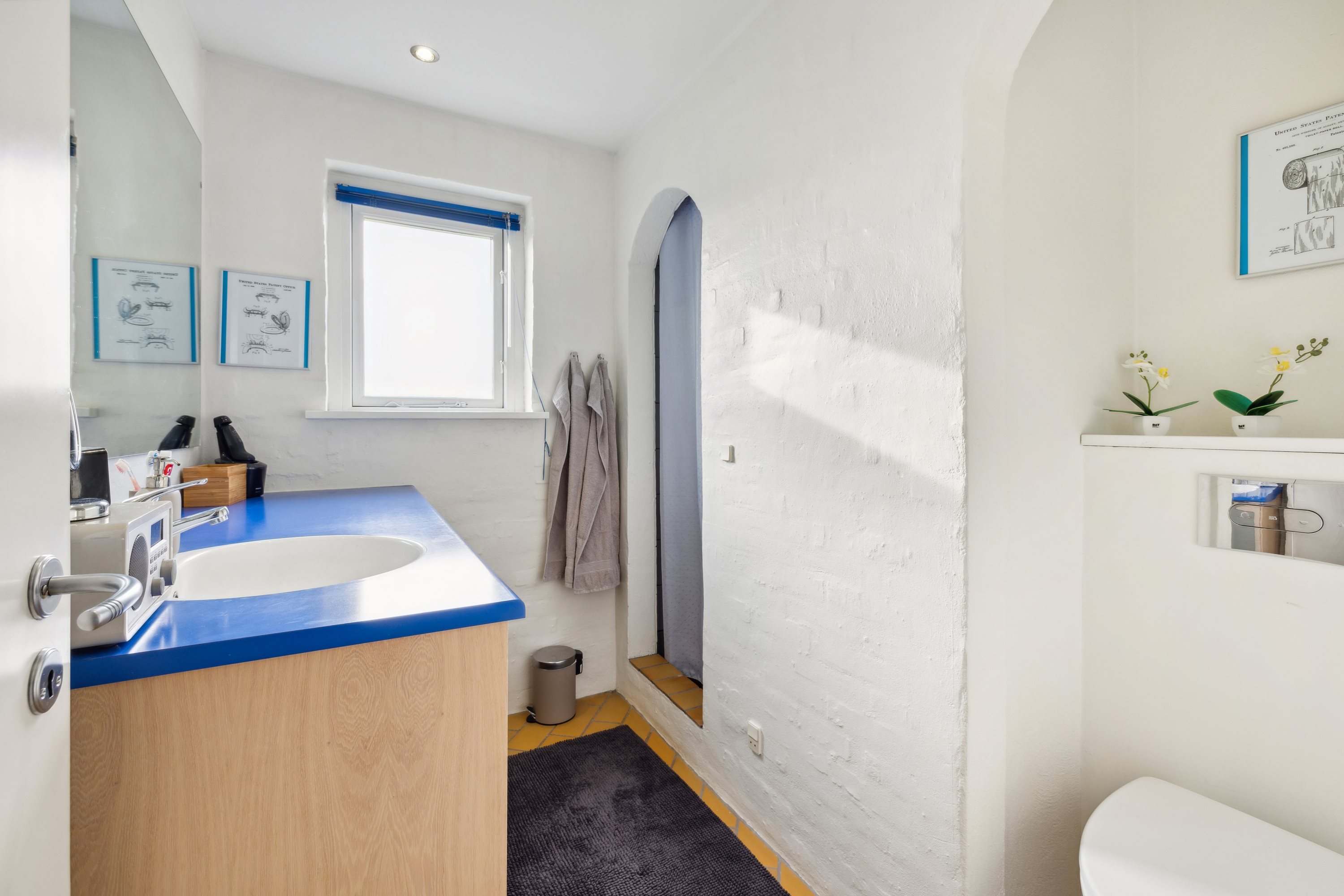 Fremhævet badeværelse billede i fuldskærmstilstand. Billede af Frederiksvej 10, 8800 Viborg