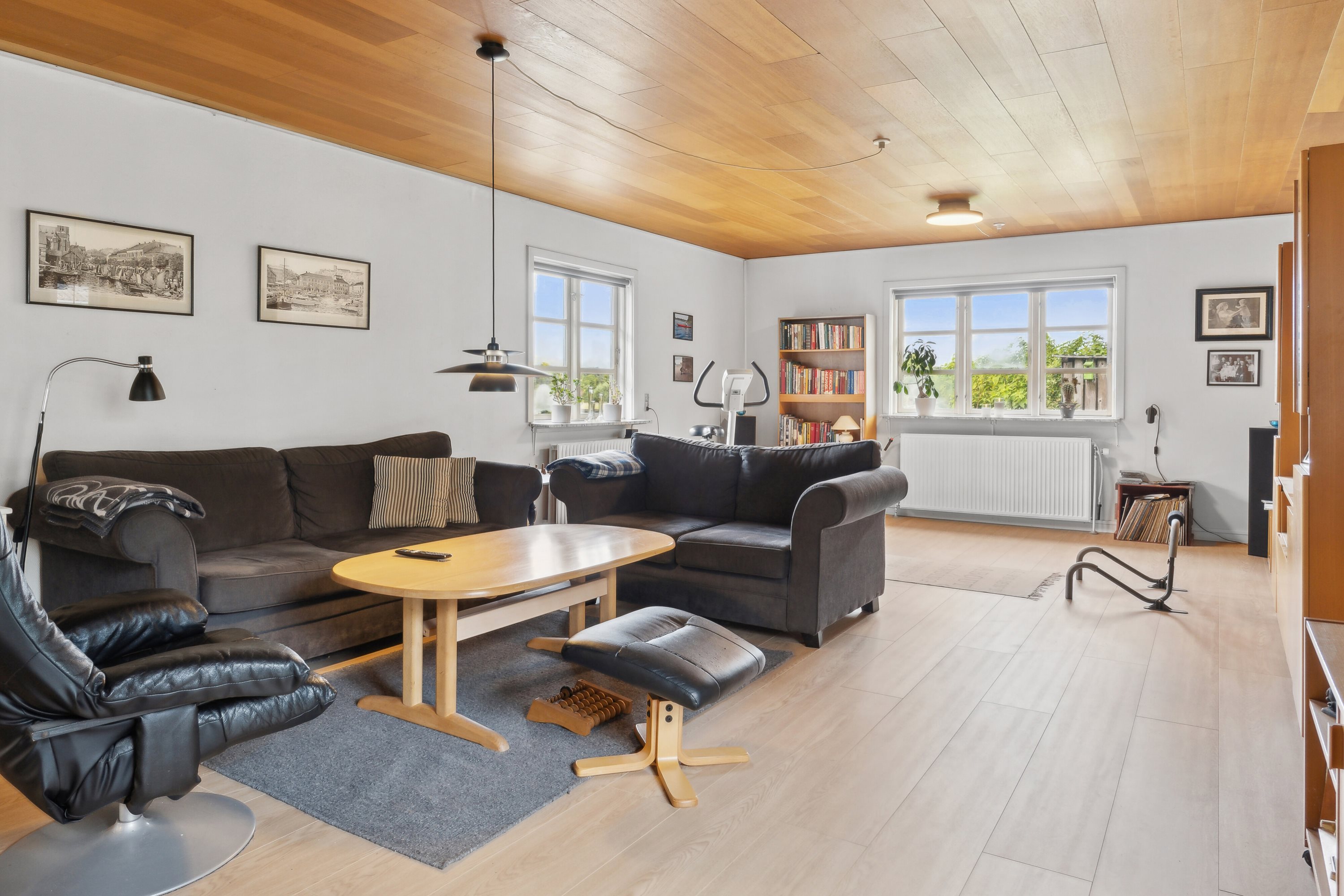 Fremhævet stue billede i fuldskærmstilstand. Billede af Ringkøbingvej 23B, 7441 Bording