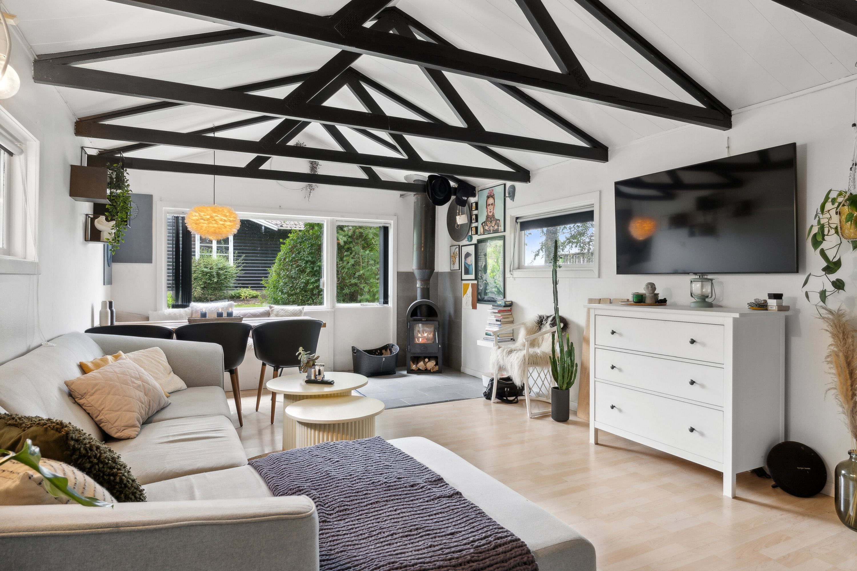 Miniaturebillede 1: stue. Billede af Ringkøbingvej 23B, 7441 Bording