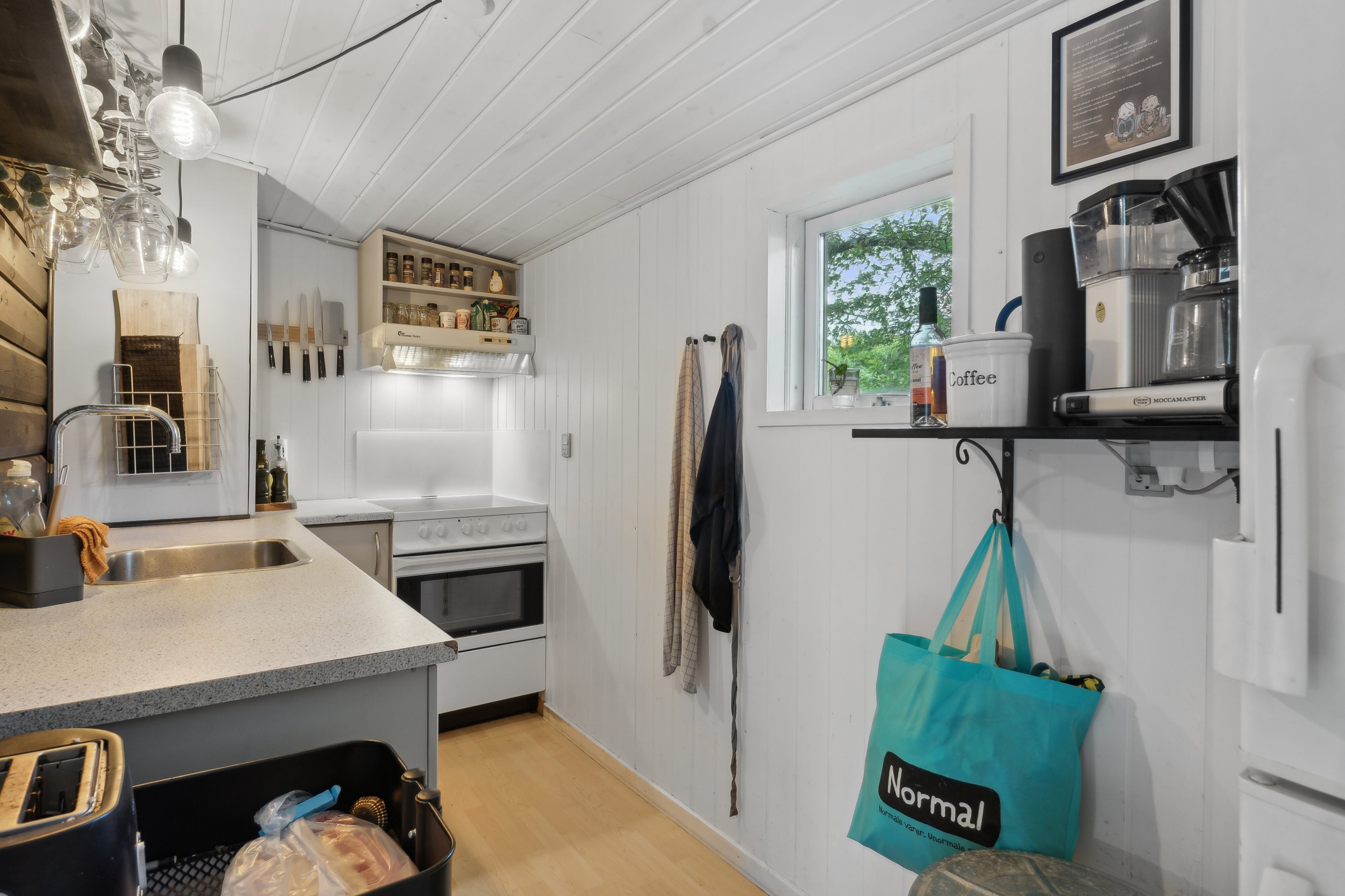 Fremhævet køkken billede i fuldskærmstilstand. Billede af Ringkøbingvej 23B, 7441 Bording