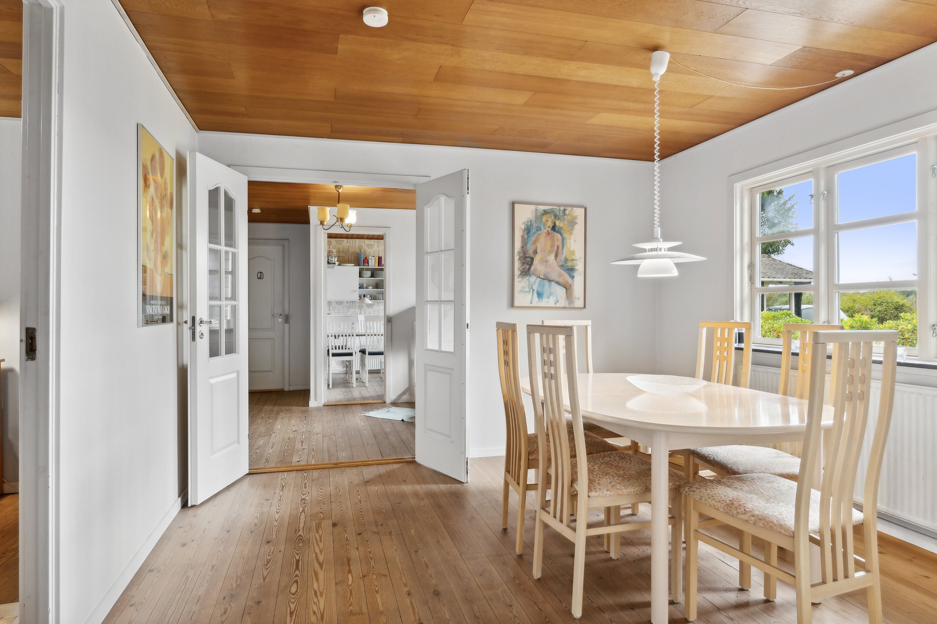 Fremhævet spisestue billede i fuldskærmstilstand. Billede af Ringkøbingvej 23B, 7441 Bording