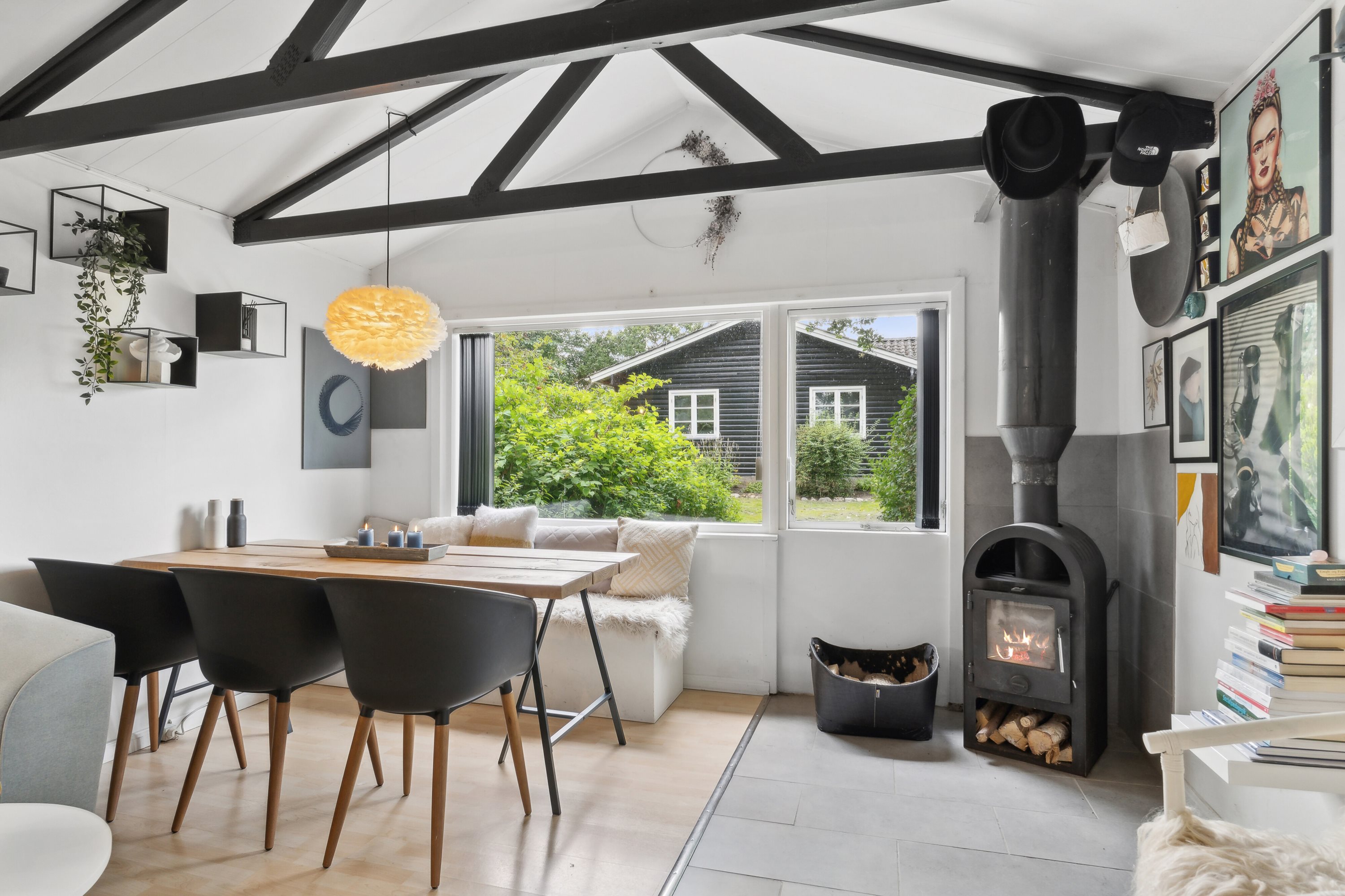 Fremhævet spisestue billede i fuldskærmstilstand. Billede af Ringkøbingvej 23B, 7441 Bording