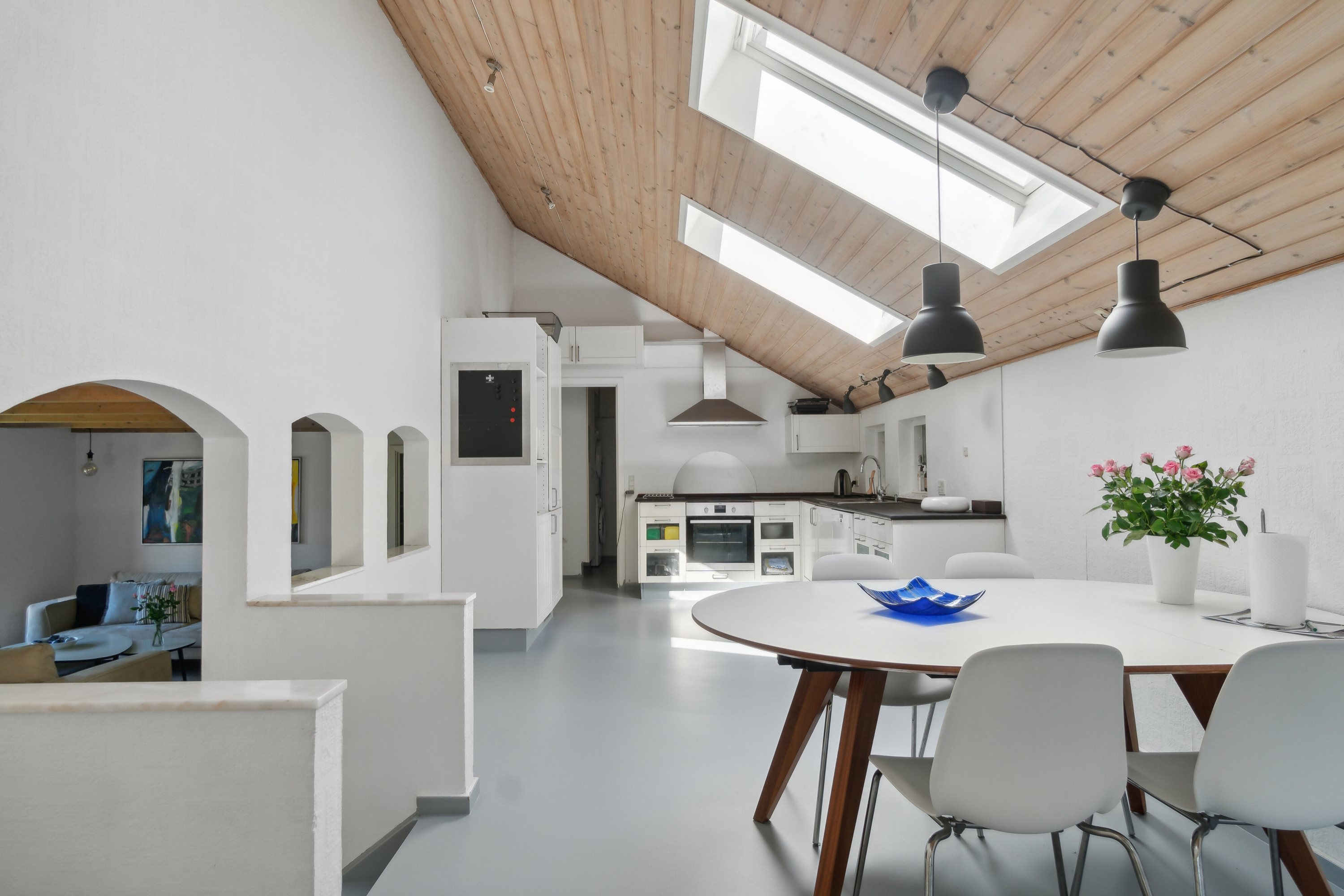 Fremhævet stue billede i fuldskærmstilstand. Billede af Hovedgaden 77B, 4520 Svinninge