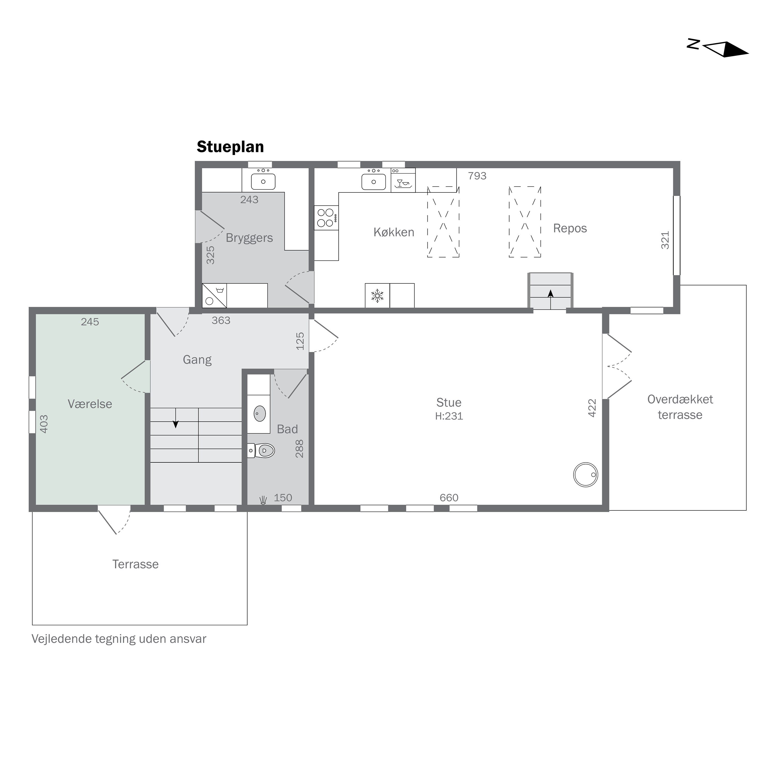 Plantegninger billede af Hovedgaden 77B, 4520 Svinninge