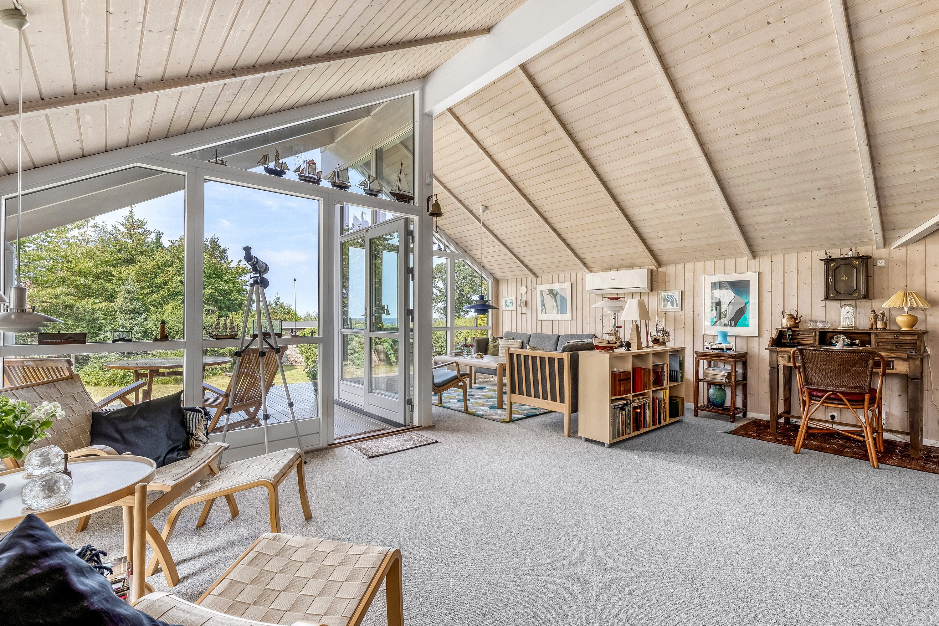 Fremhævet stue billede i fuldskærmstilstand. Billede af Rævehaugen 7, Udsholt, 3230 Græsted