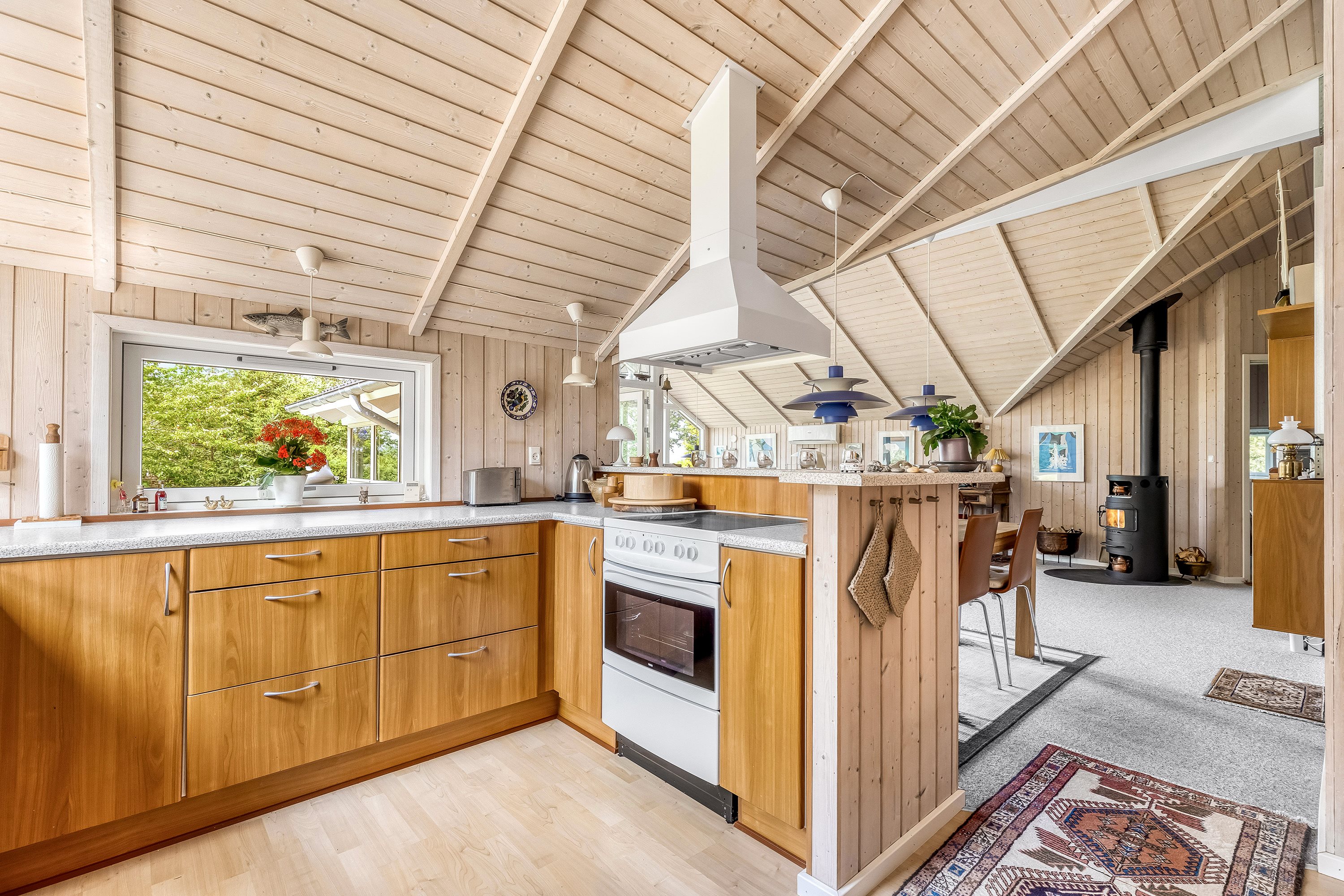 Fremhævet køkken billede i fuldskærmstilstand. Billede af Rævehaugen 7, Udsholt, 3230 Græsted