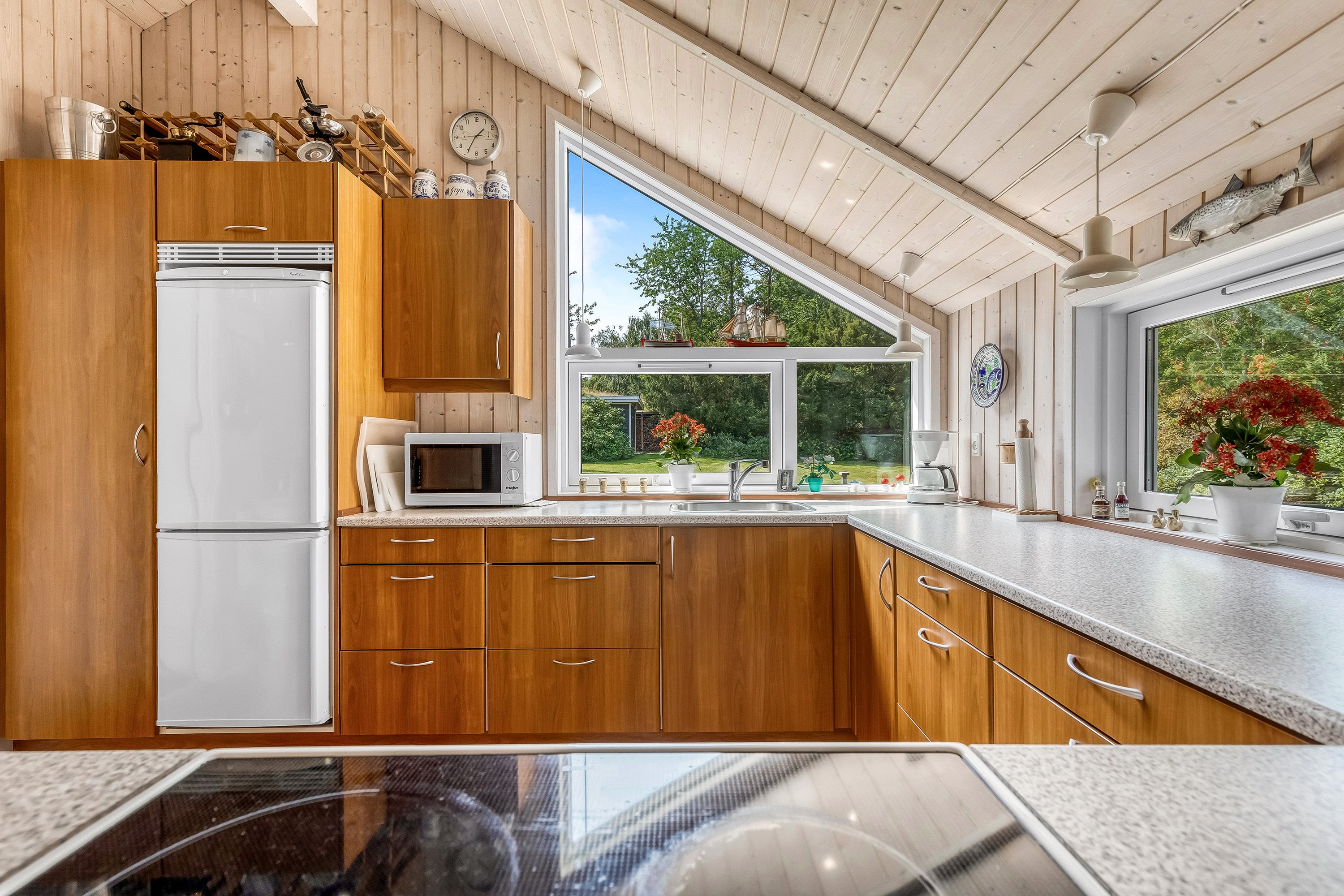 Fremhævet køkken billede i fuldskærmstilstand. Billede af Rævehaugen 7, Udsholt, 3230 Græsted