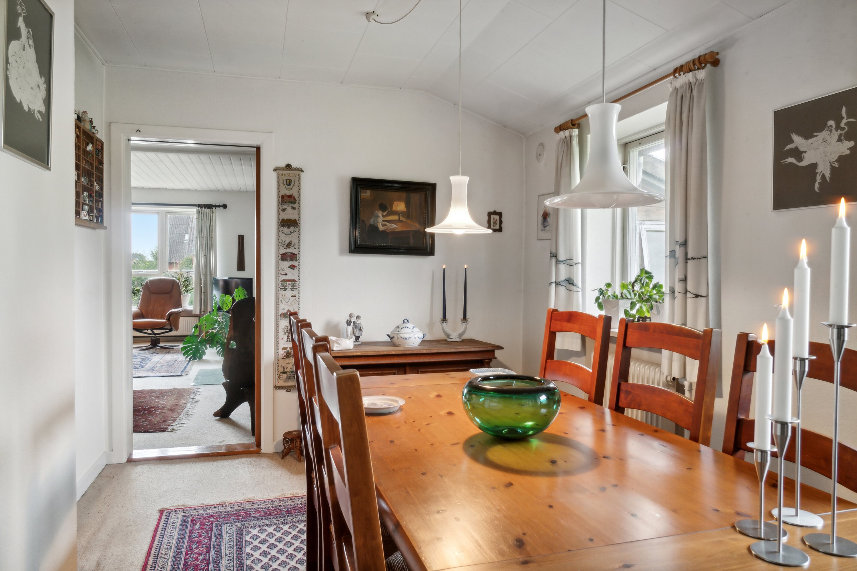 Fremhævet spiseplads billede i fuldskærmstilstand. Billede af Stengårdsvej 25, 4690 Haslev