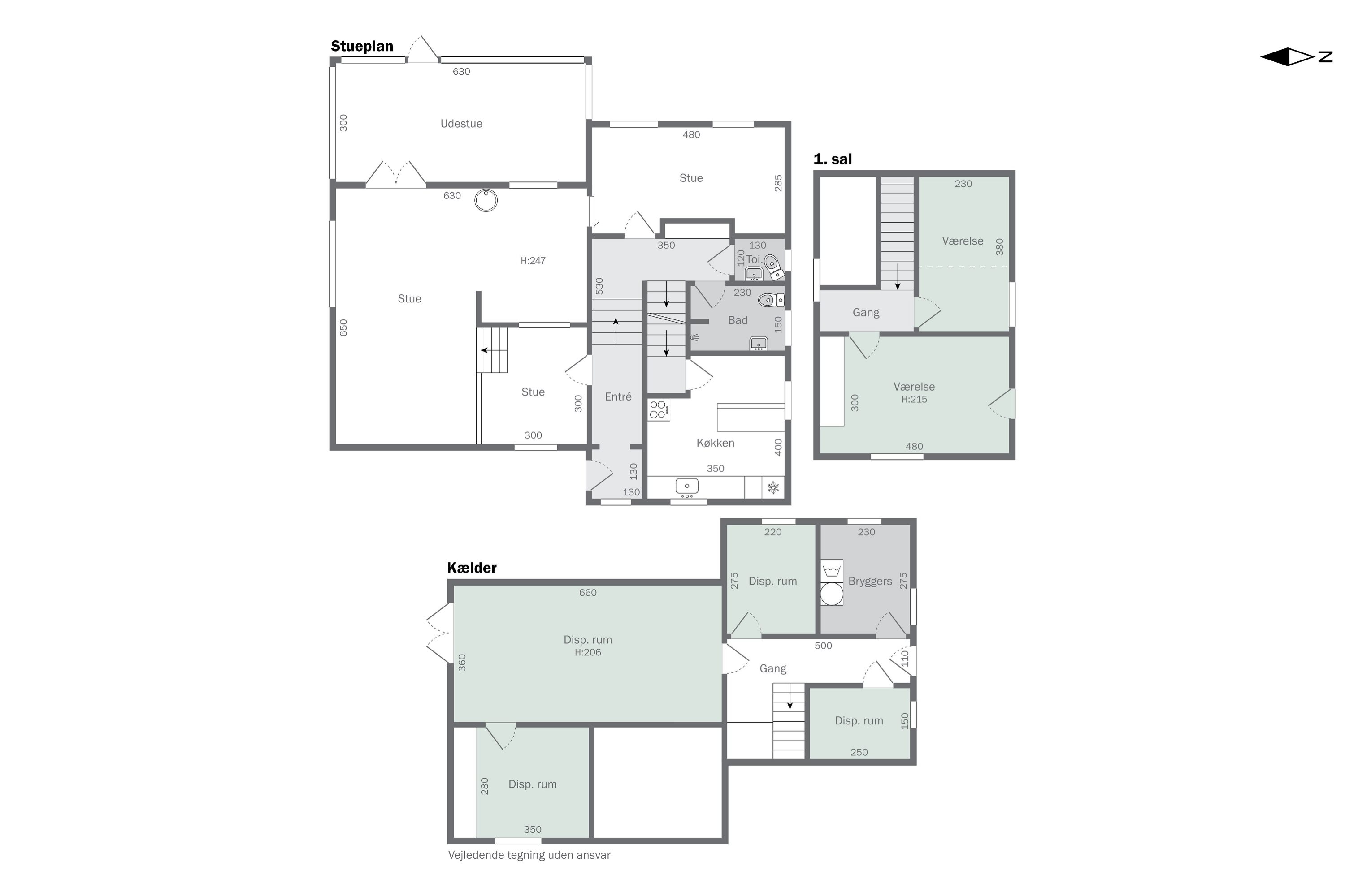 Plantegninger billede af Stengårdsvej 25, 4690 Haslev
