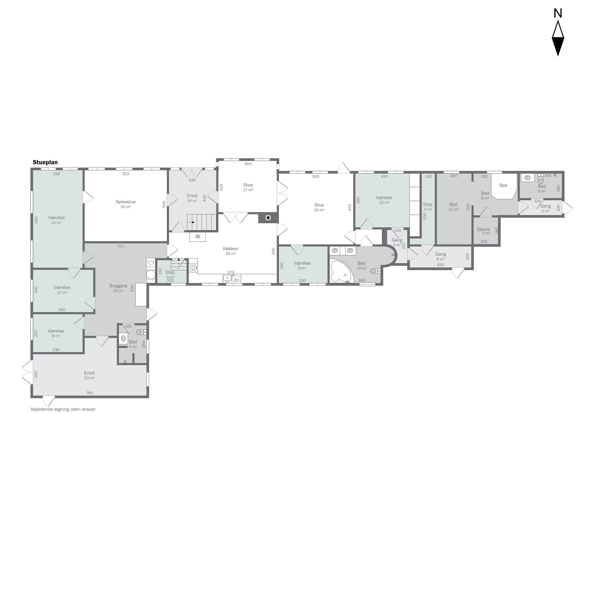 Plantegninger billede af Emmerlev Klev 6, 6280 Højer