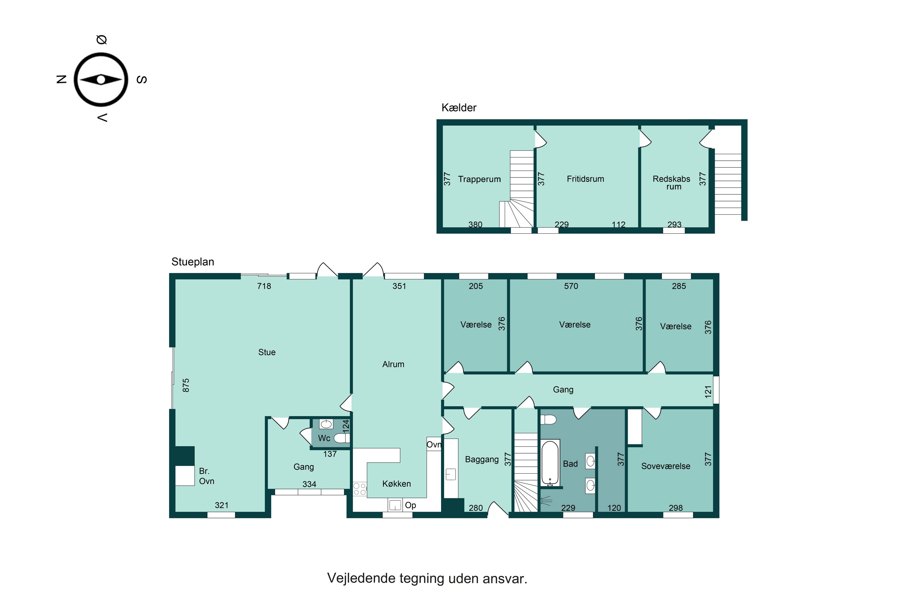 Plantegninger billede af Nørrevang 2, 7300 Jelling