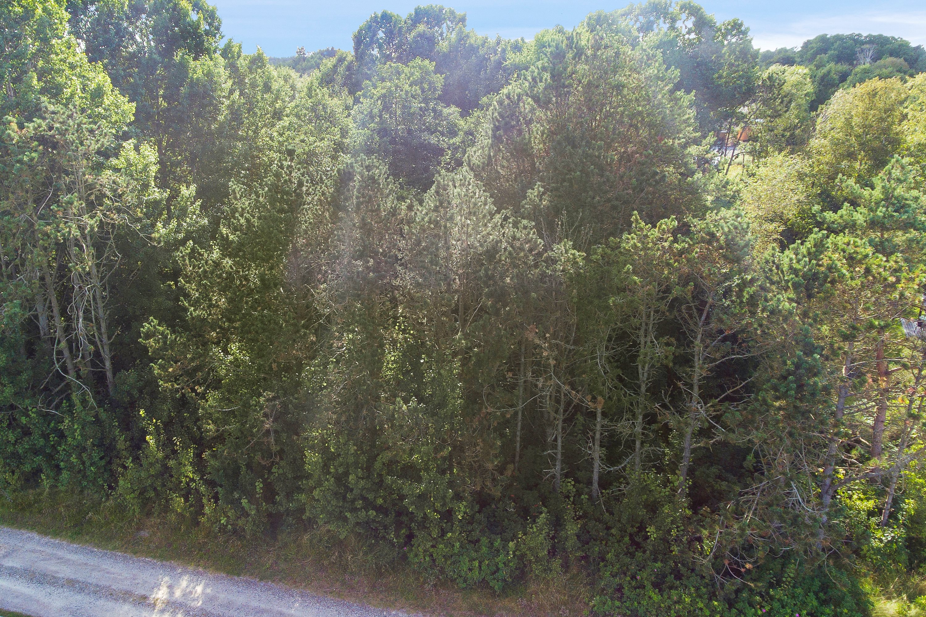 Fremhævet luftfoto billede i fuldskærmstilstand. Billede af Vagtelvej 38, Hou, 9370 Hals