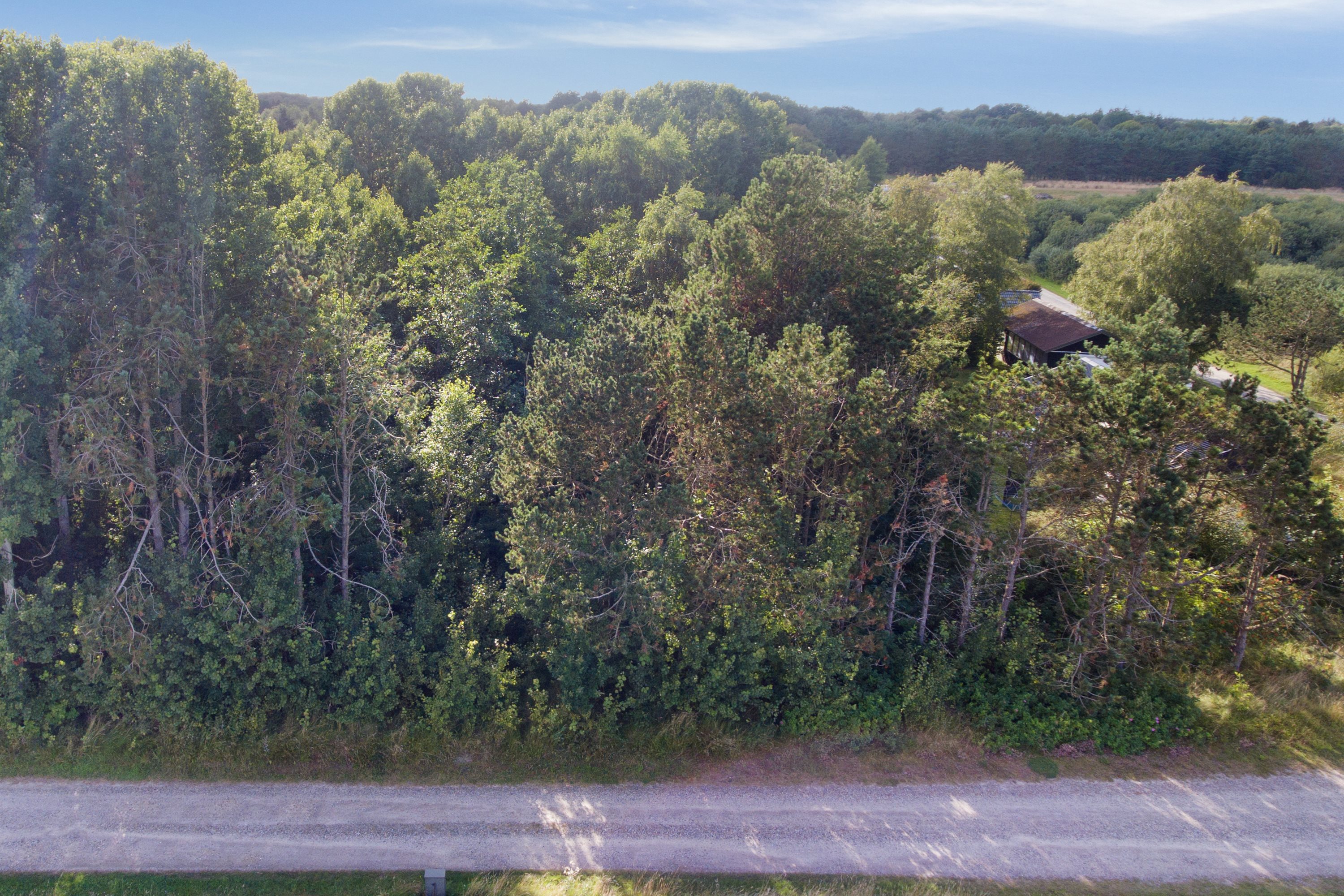 Fremhævet grund billede i fuldskærmstilstand. Billede af Vagtelvej 38, Hou, 9370 Hals