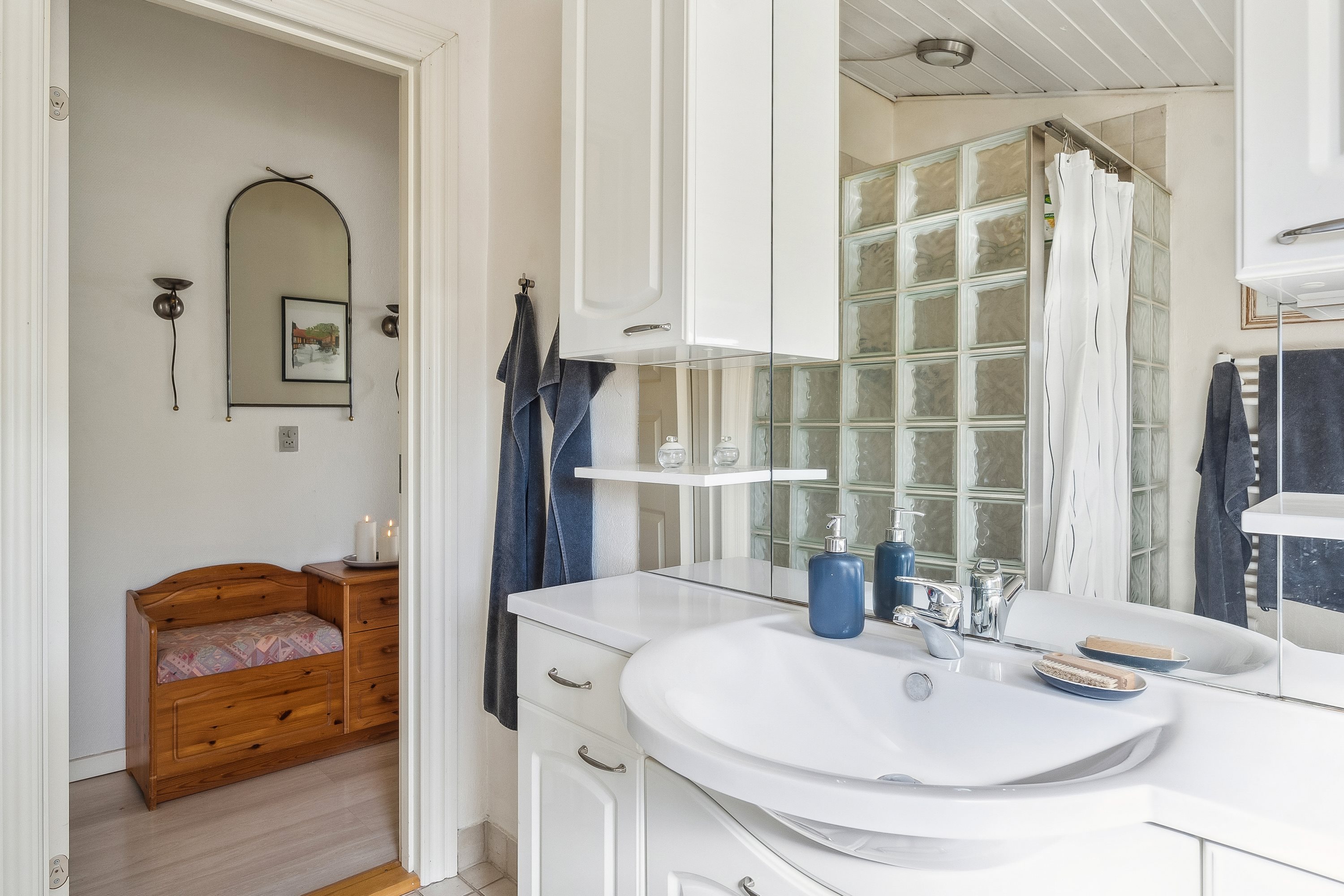 Fremhævet badeværelse billede i fuldskærmstilstand. Billede af Markedsvej 14, 9700 Brønderslev