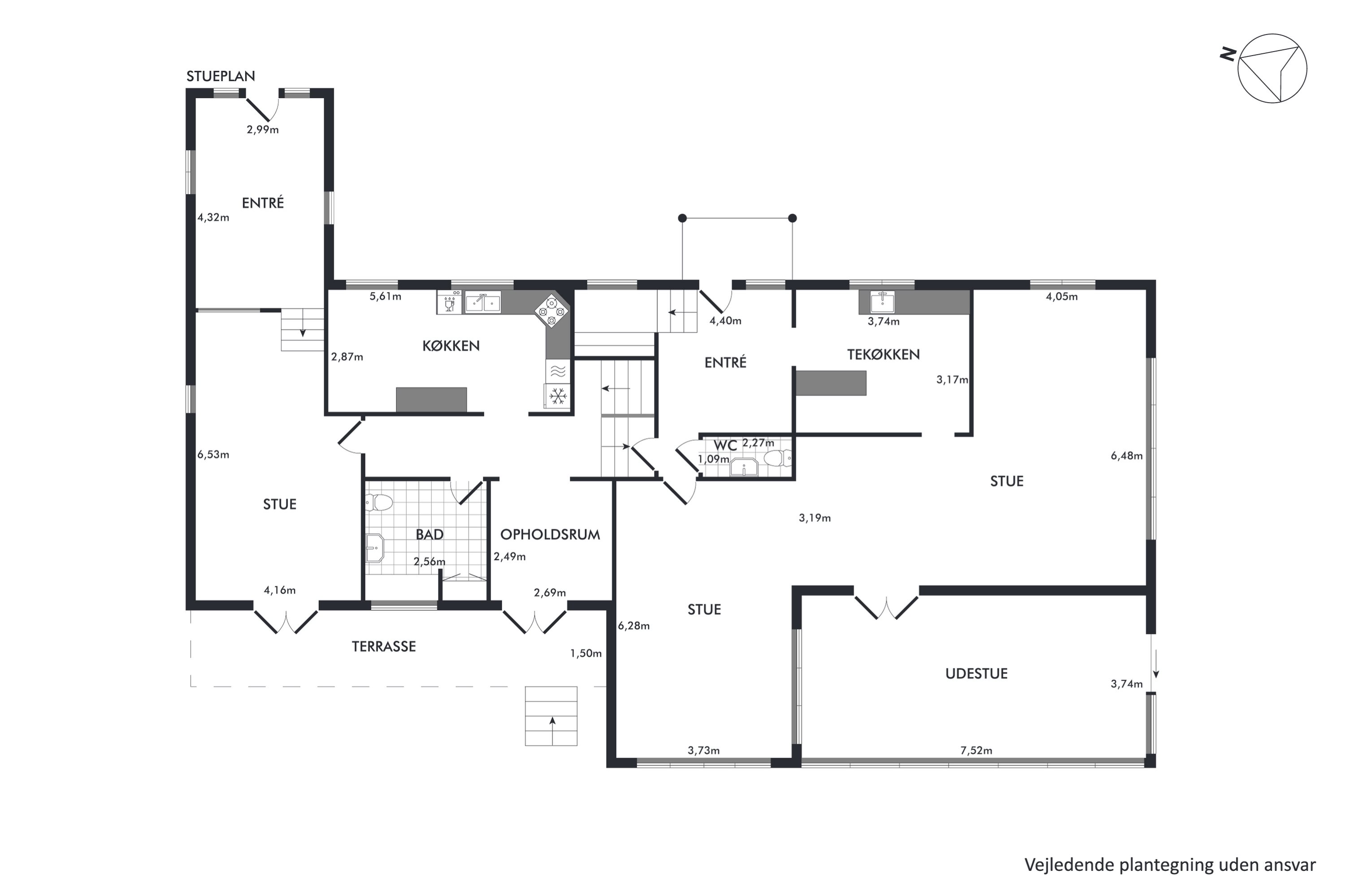Plantegninger billede af Skovvejen 29, 8850 Bjerringbro