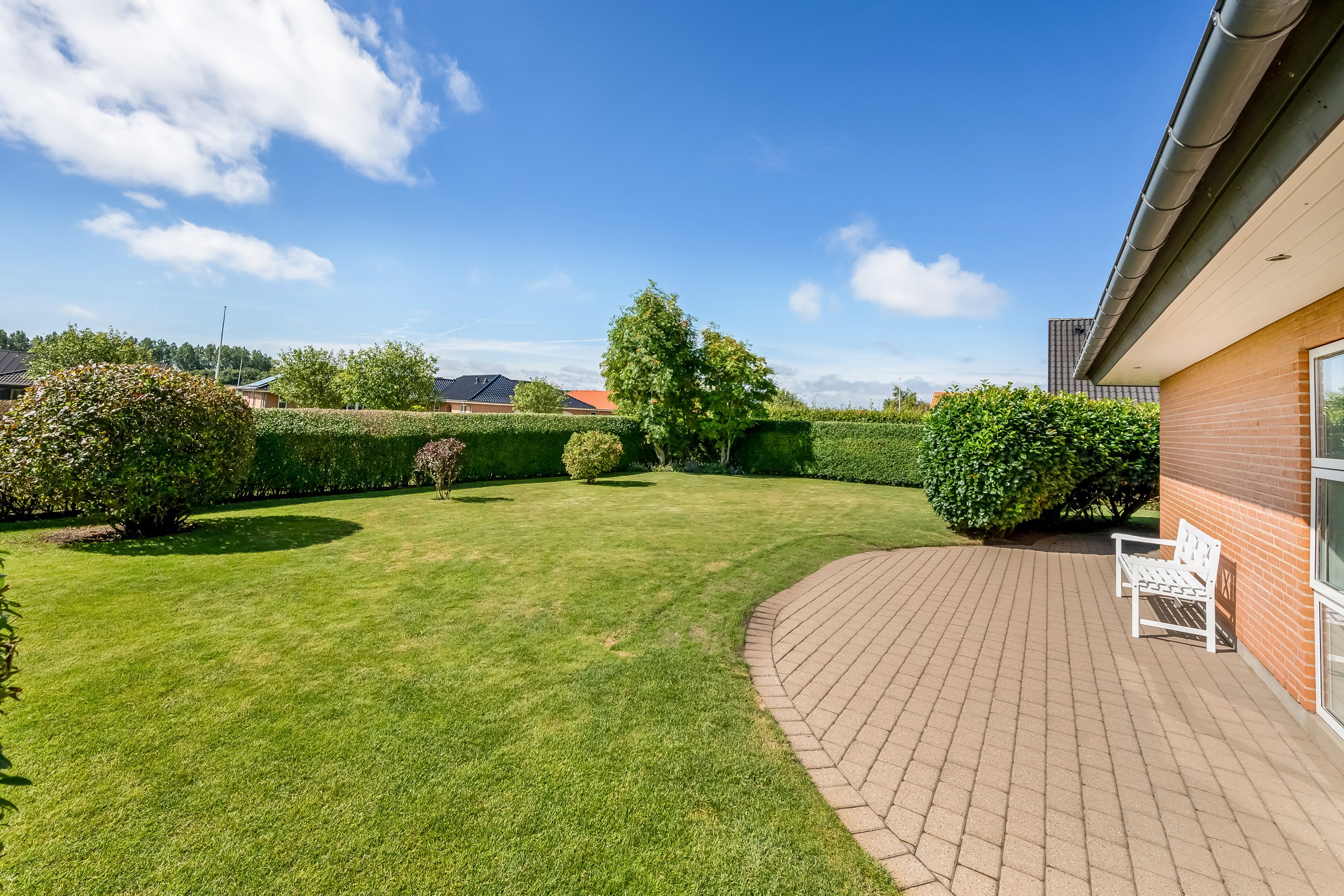 Fremhævet terrasse billede i fuldskærmstilstand. Billede af Gotlandsgade 17, 6950 Ringkøbing