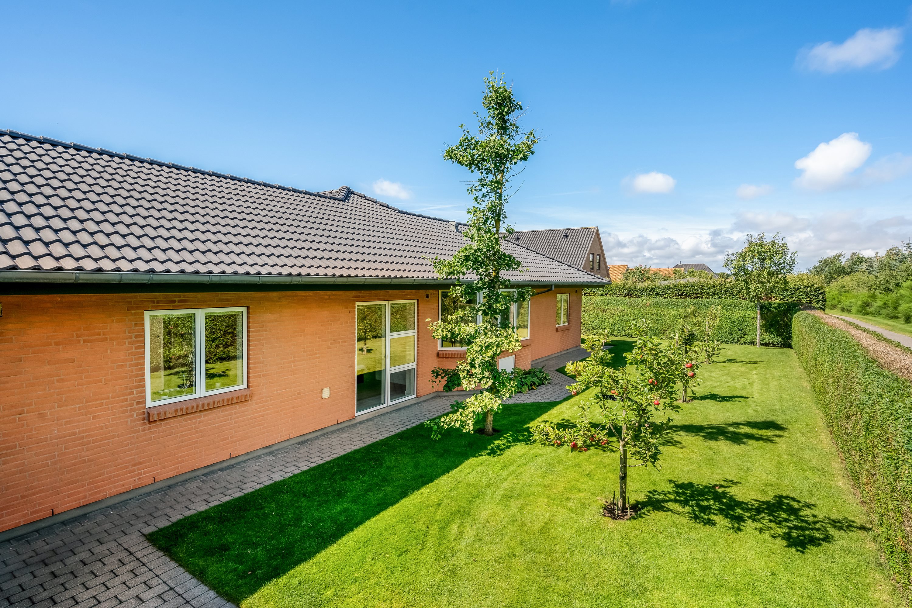 Fremhævet terrasse billede i fuldskærmstilstand. Billede af Gotlandsgade 17, 6950 Ringkøbing