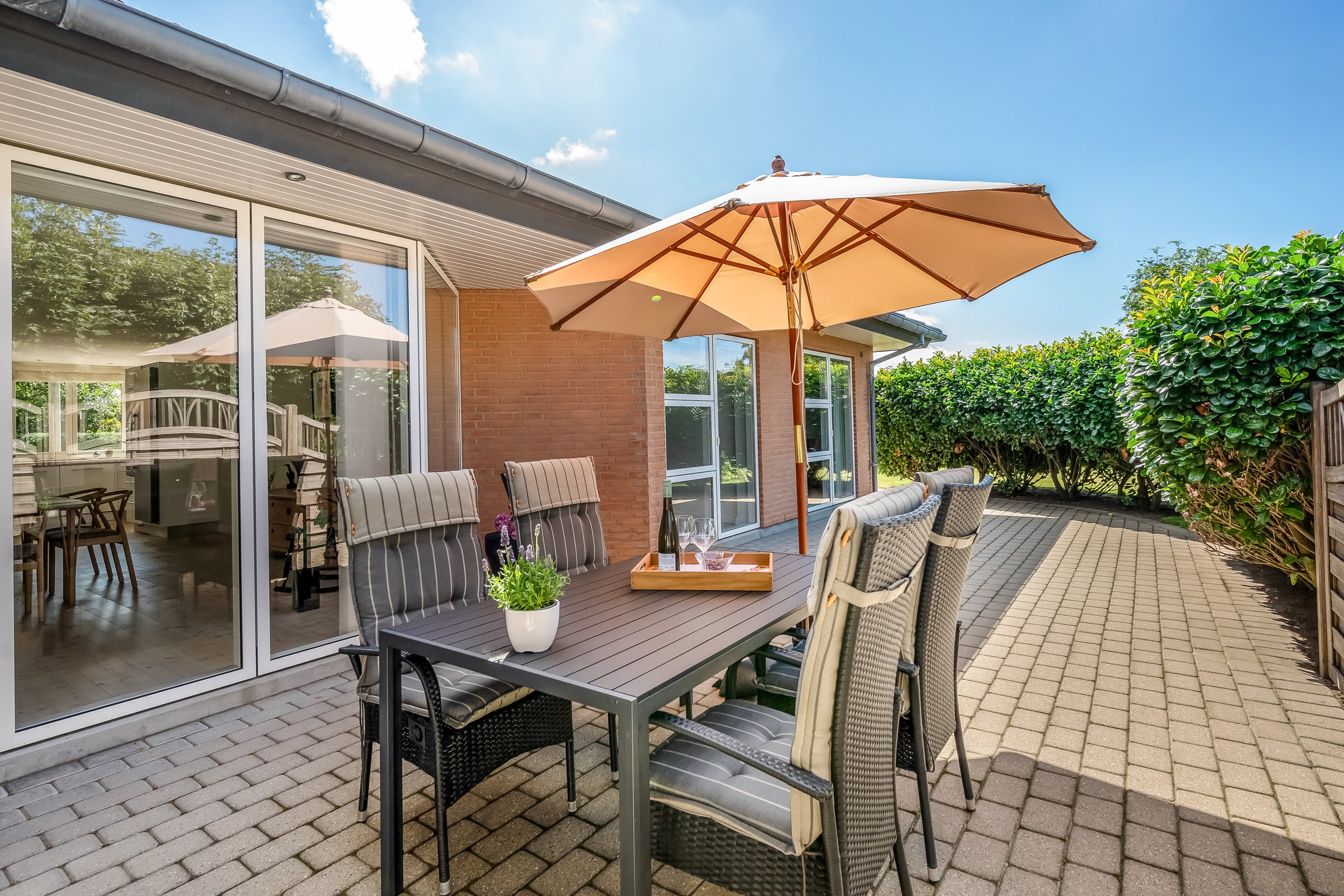 Fremhævet terrasse billede i fuldskærmstilstand. Billede af Gotlandsgade 17, 6950 Ringkøbing