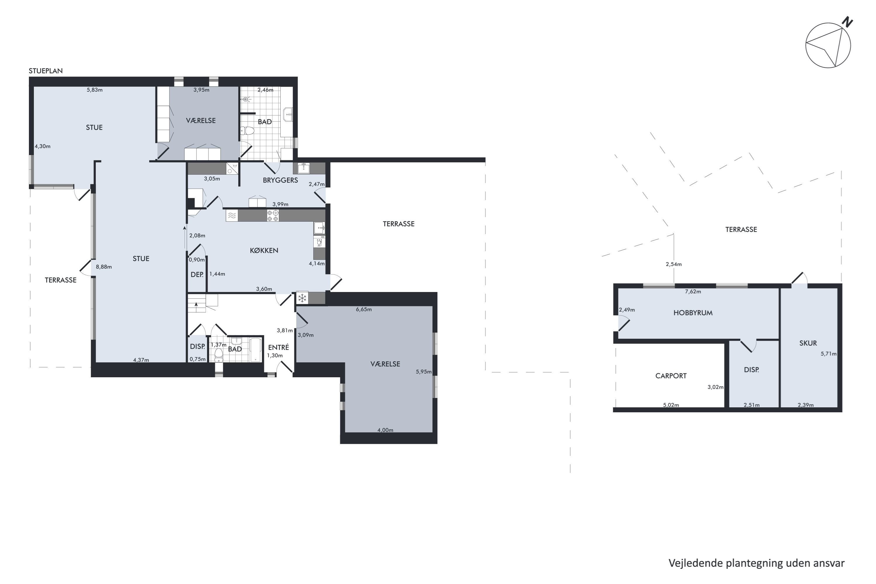 Plantegninger billede af Visdomsvej 4, 7741 Frøstrup