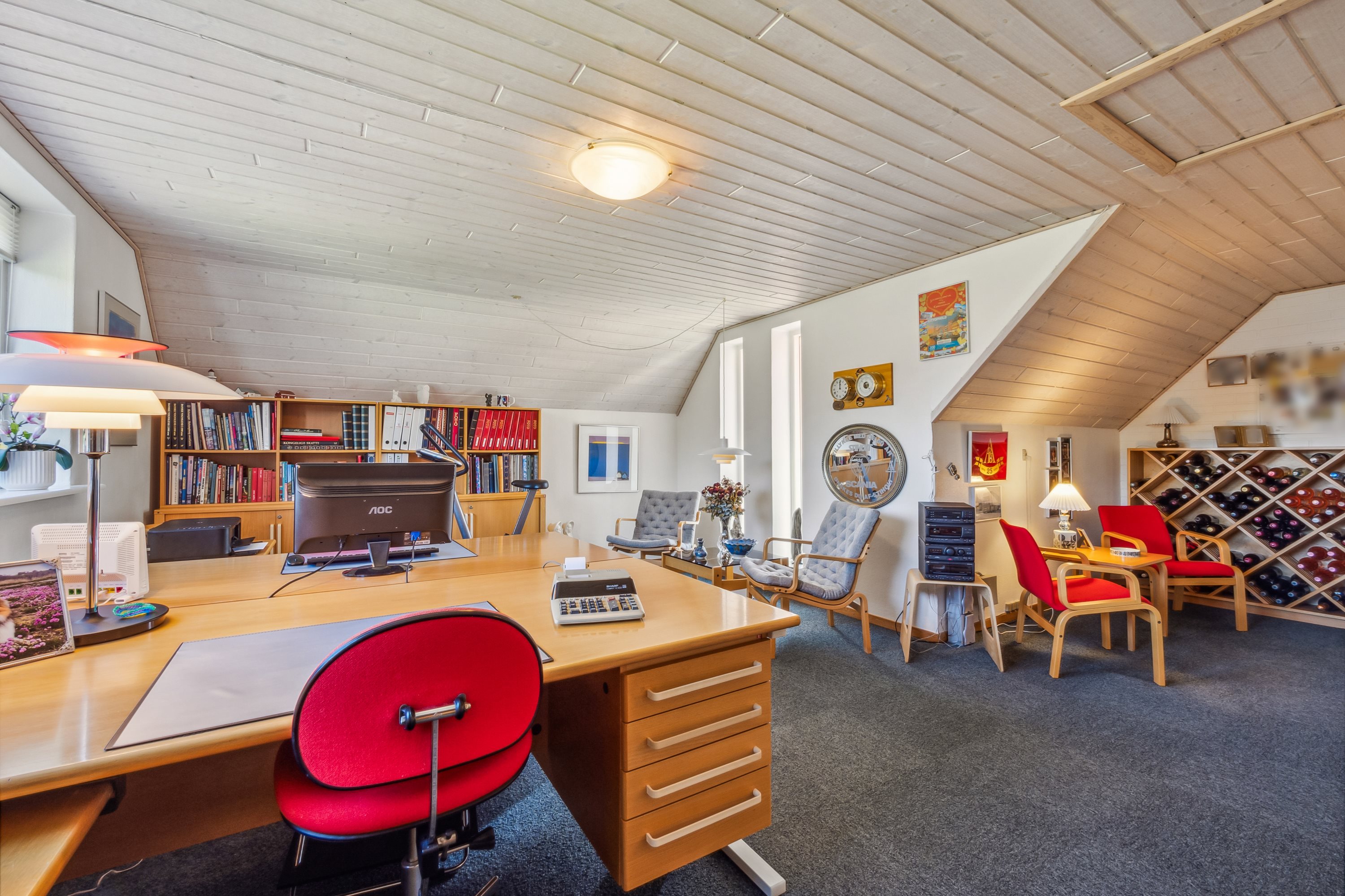 Fremhævet stue billede i fuldskærmstilstand. Billede af Visdomsvej 4, 7741 Frøstrup