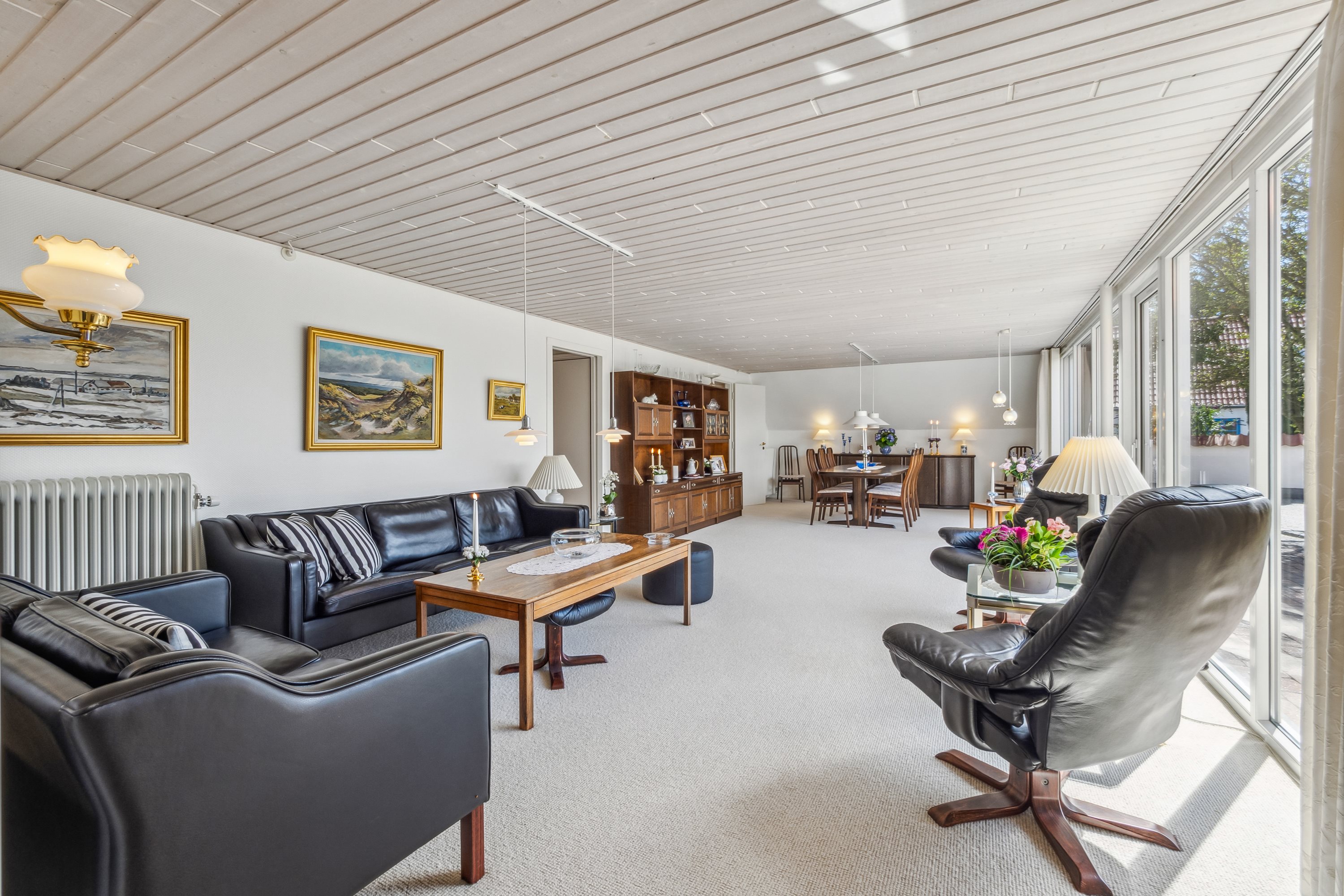 Fremhævet stue billede i fuldskærmstilstand. Billede af Visdomsvej 4, 7741 Frøstrup