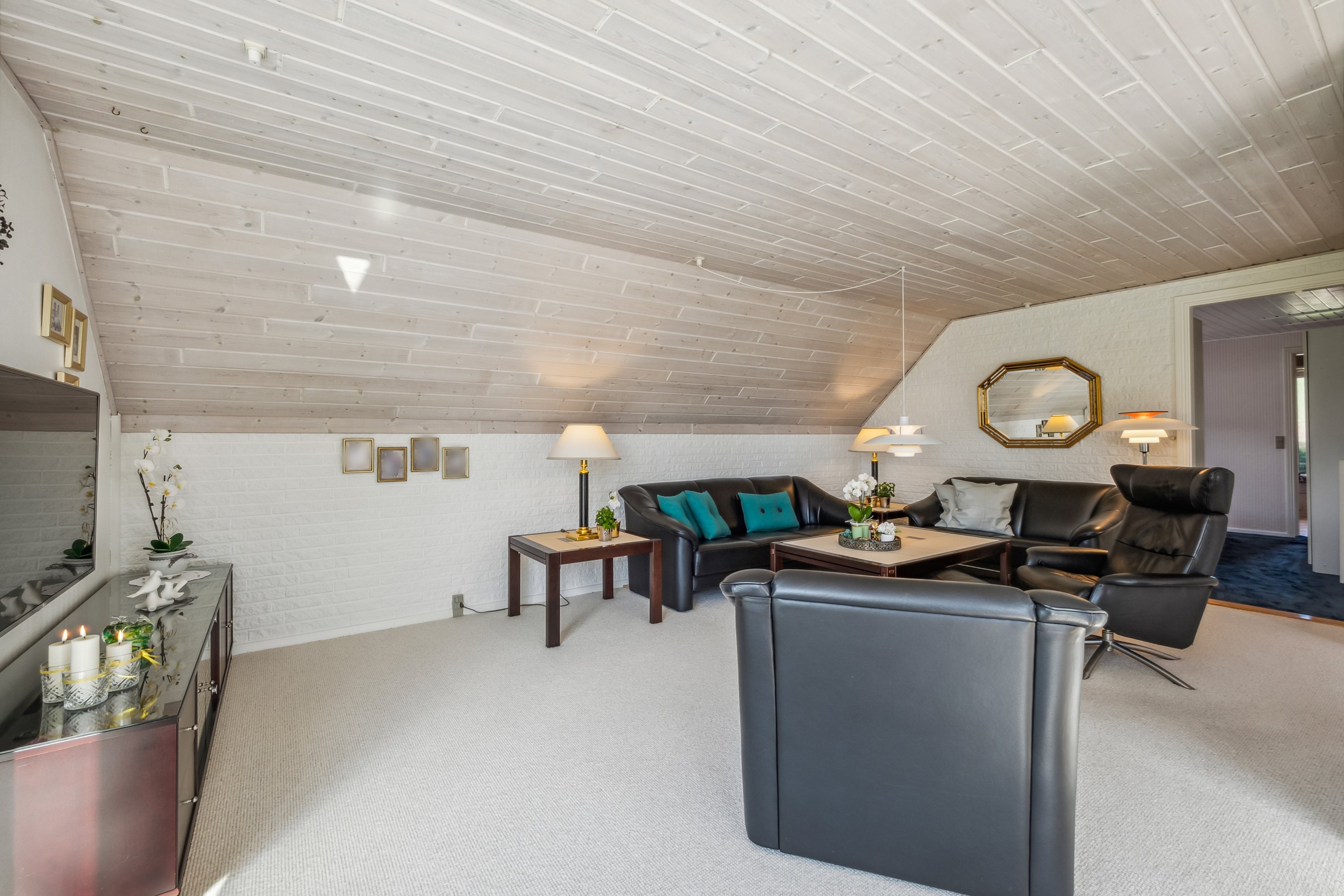 Fremhævet stue billede i fuldskærmstilstand. Billede af Visdomsvej 4, 7741 Frøstrup