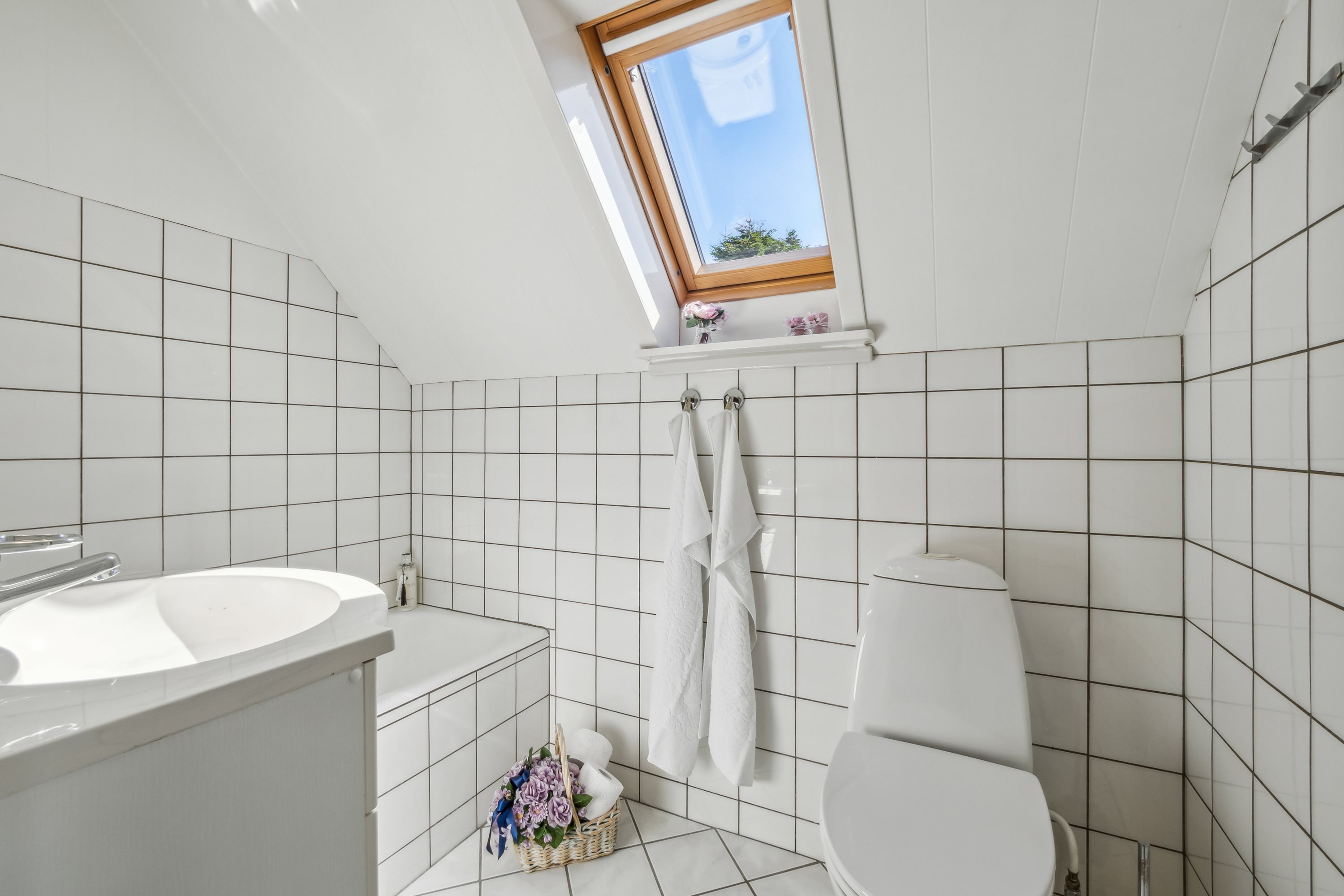 Fremhævet badeværelse billede i fuldskærmstilstand. Billede af Visdomsvej 4, 7741 Frøstrup