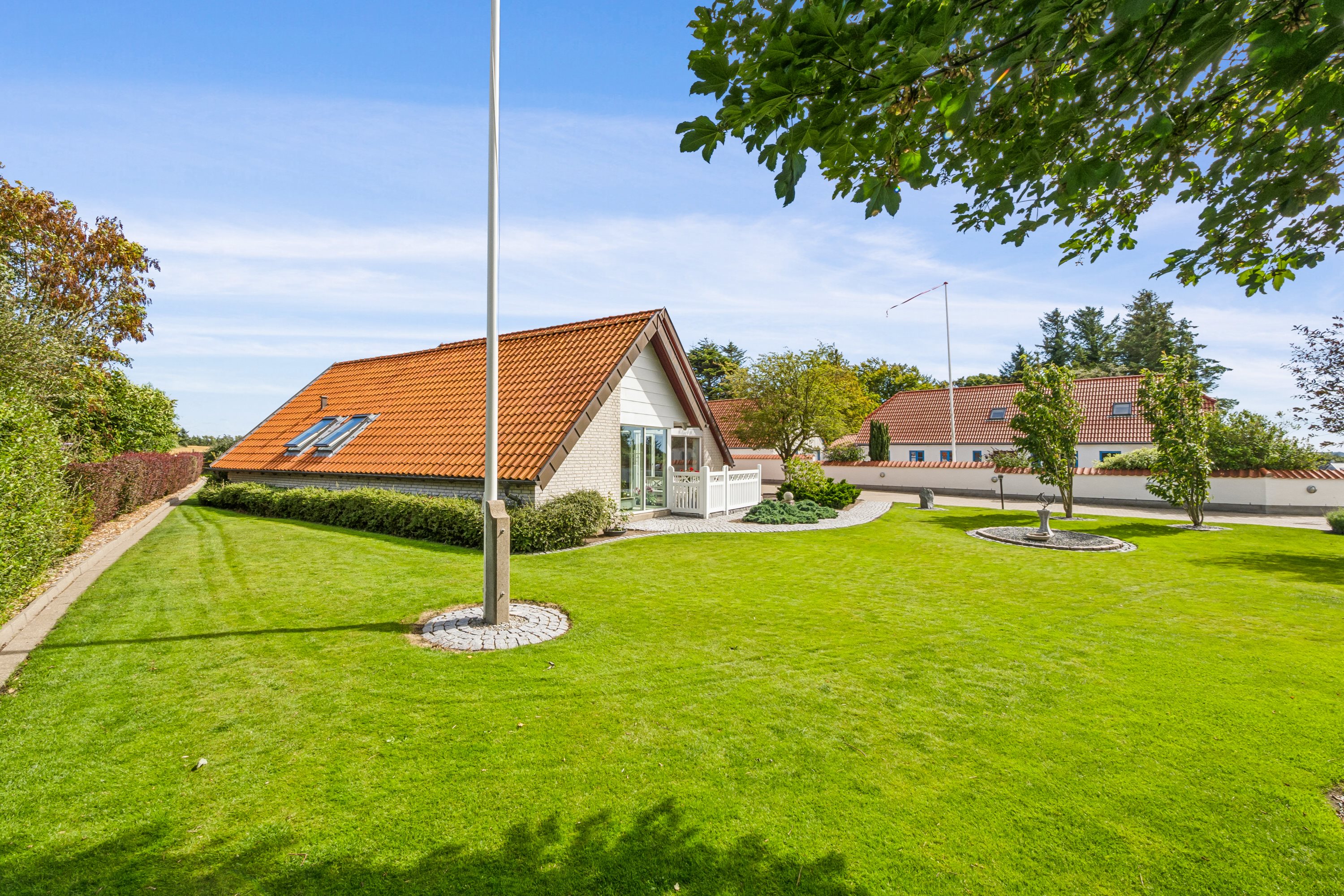 Fremhævet set fra haven billede i fuldskærmstilstand. Billede af Visdomsvej 4, 7741 Frøstrup