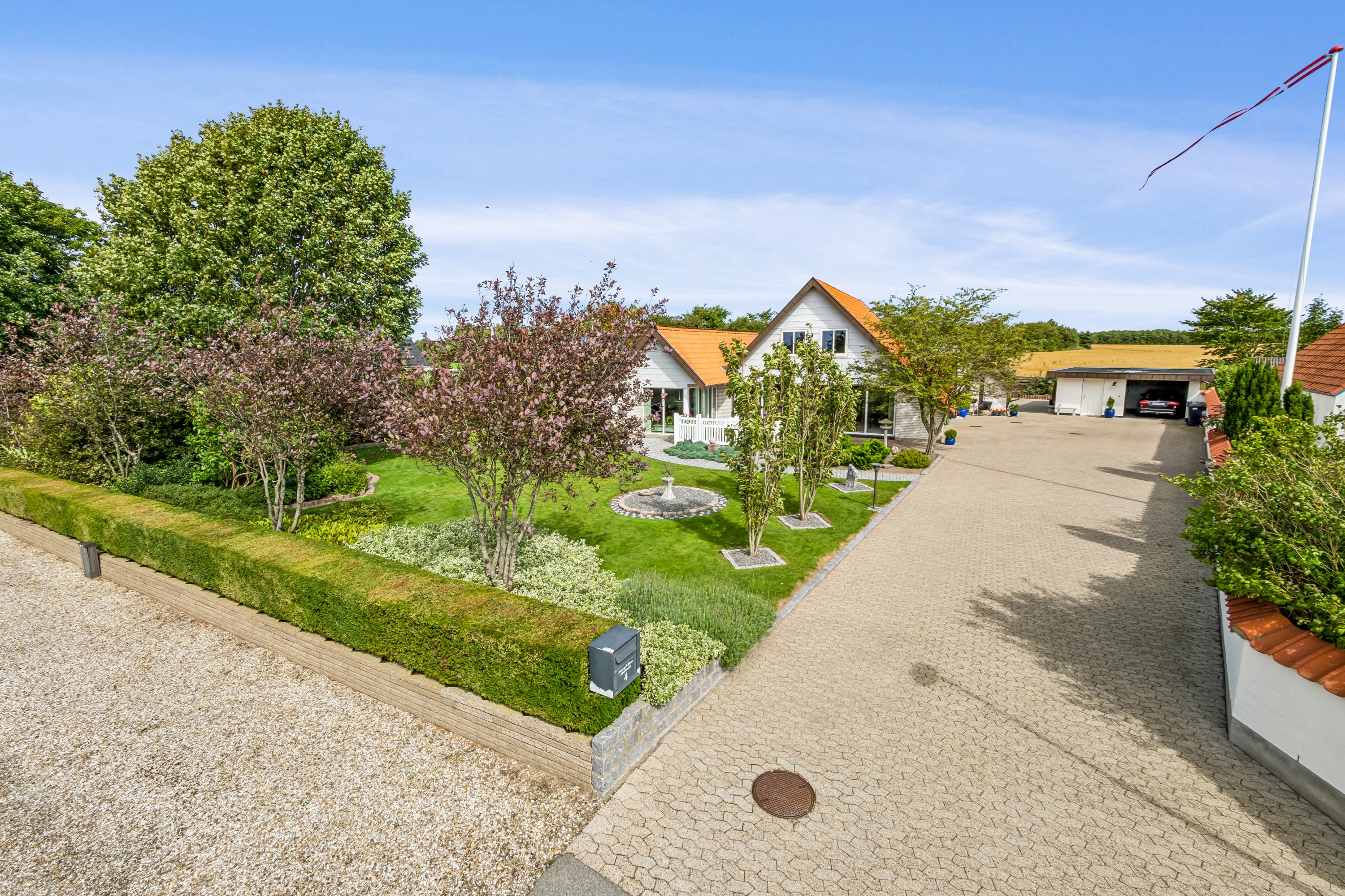 Fremhævet set fra vejen billede i fuldskærmstilstand. Billede af Visdomsvej 4, 7741 Frøstrup