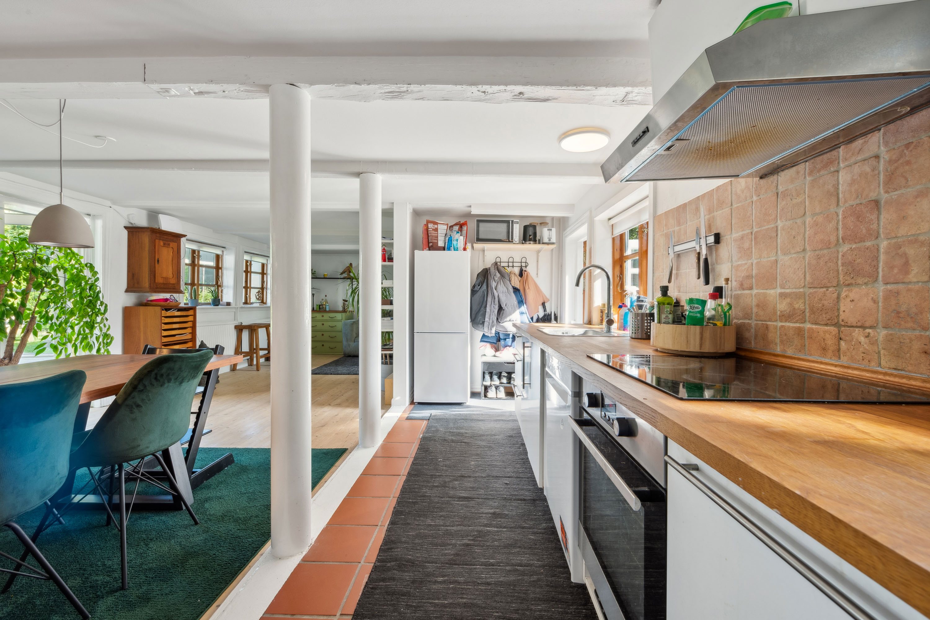 Fremhævet køkken billede i fuldskærmstilstand. Billede af Rønnebær Alle 172, 3000 Helsingør