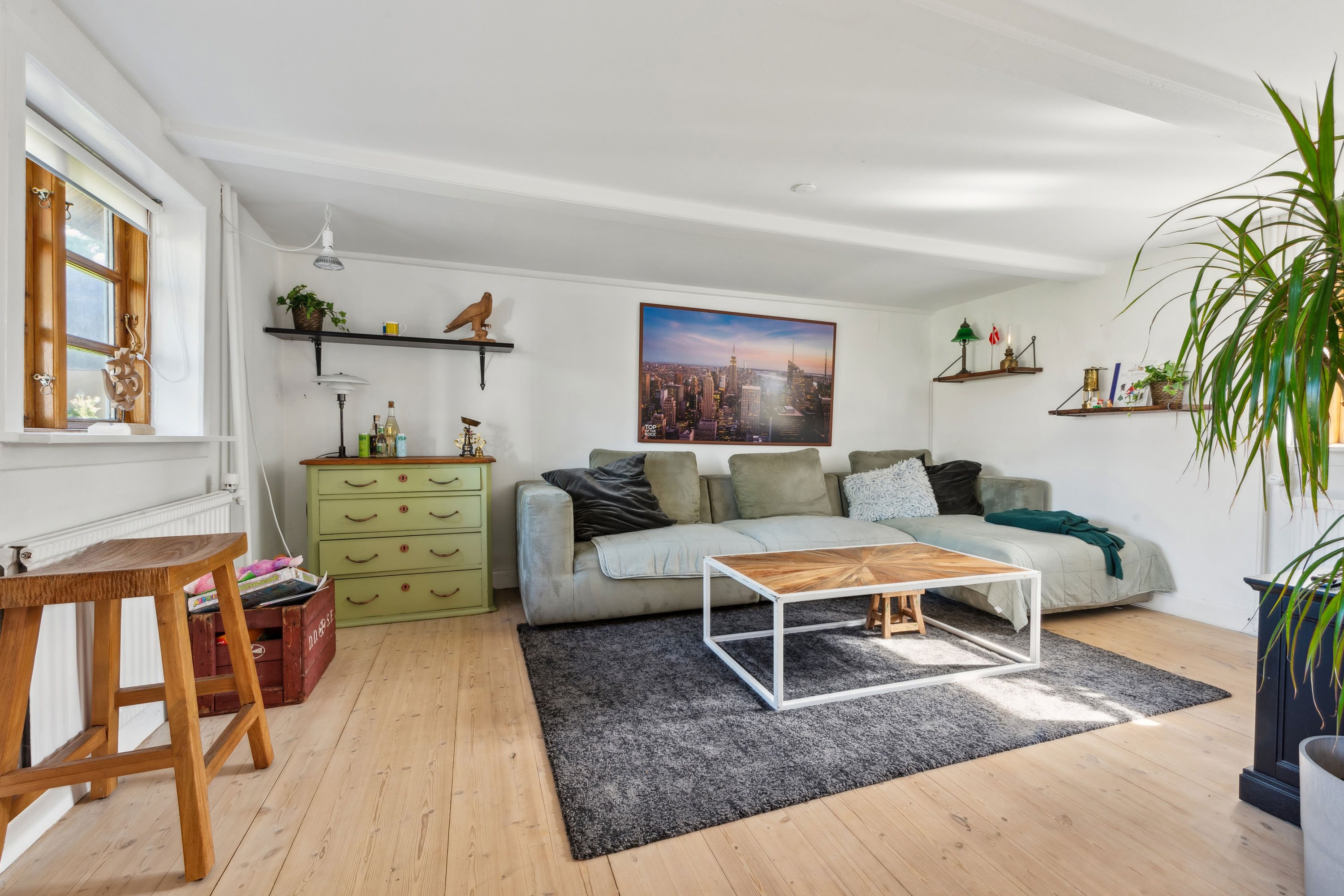 Fremhævet stue billede i fuldskærmstilstand. Billede af Rønnebær Alle 172, 3000 Helsingør