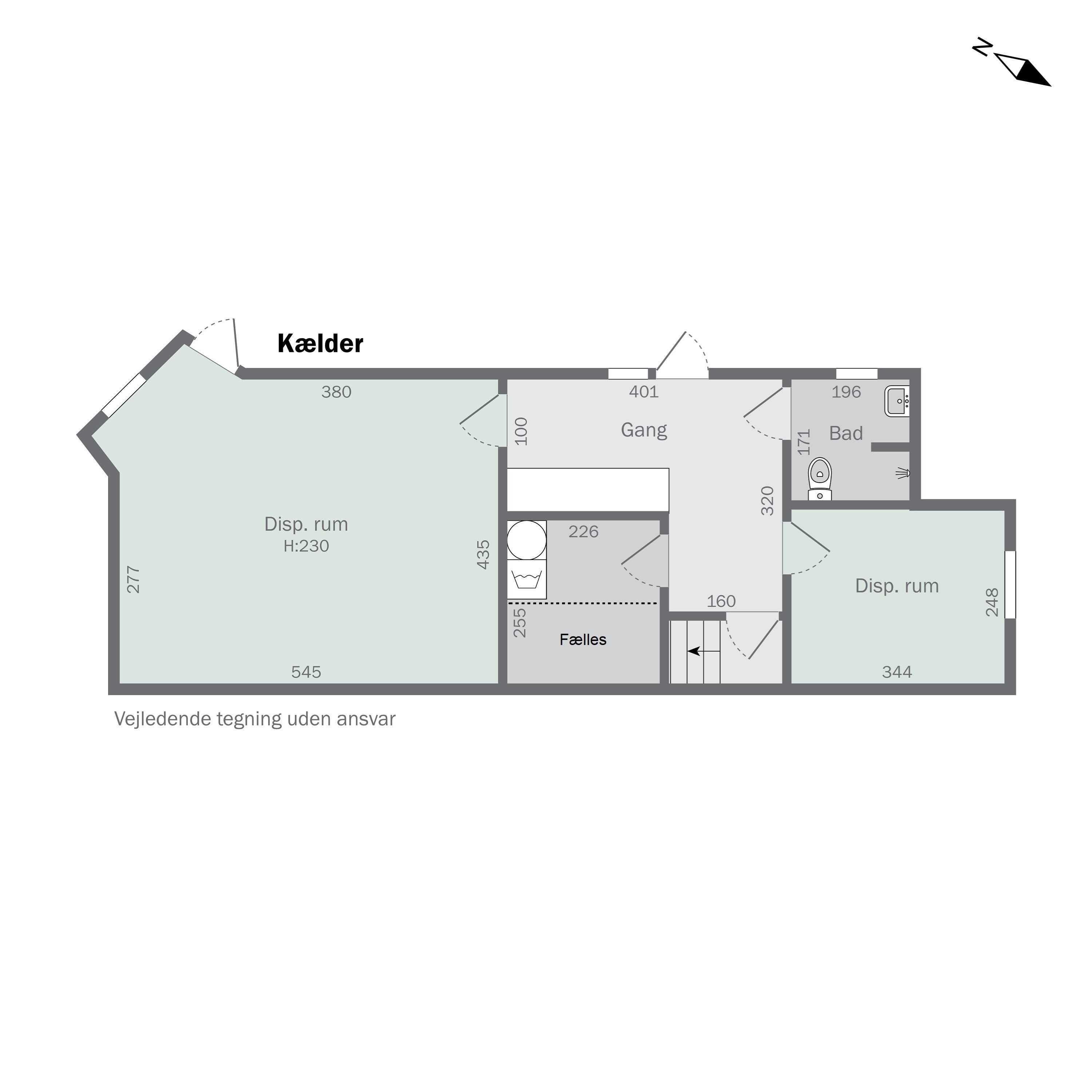 Plantegninger billede af Slotsalleen 6B, 2930 Klampenborg