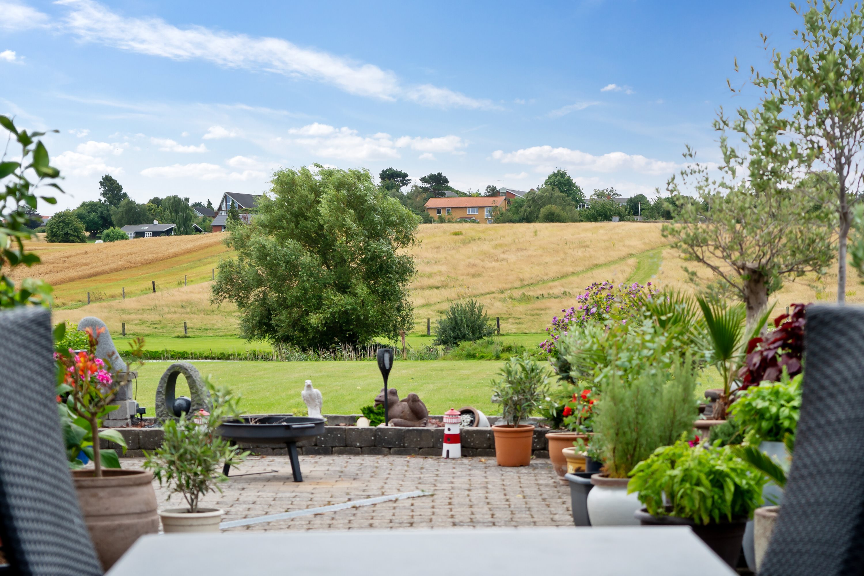 Fremhævet terrasse billede i fuldskærmstilstand. Billede af Elledevej 44, 4400 Kalundborg
