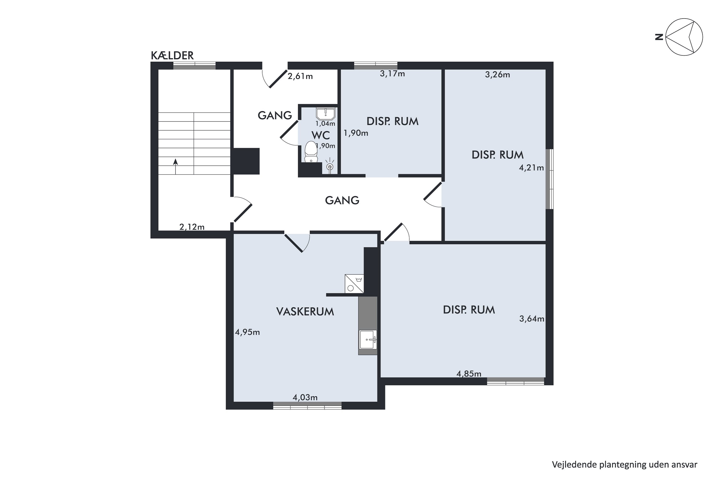 Plantegninger billede af Fladbrovej 17, 8920 Randers NV