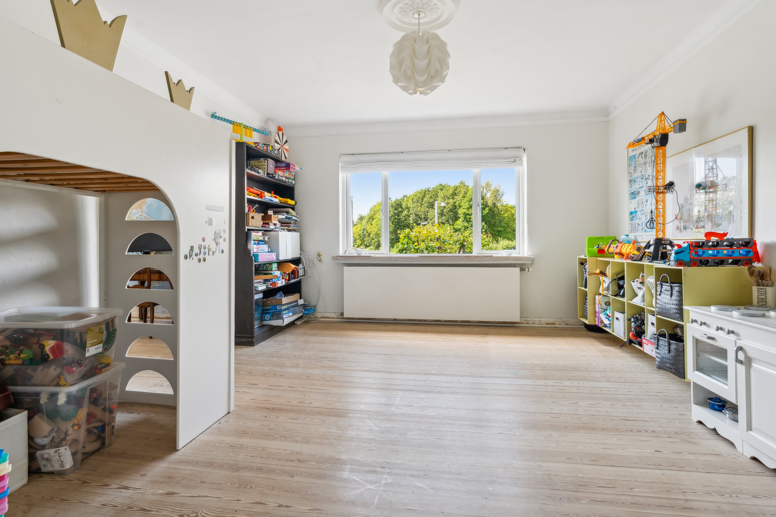 Fremhævet stue billede i fuldskærmstilstand. Billede af Fladbrovej 17, 8920 Randers NV