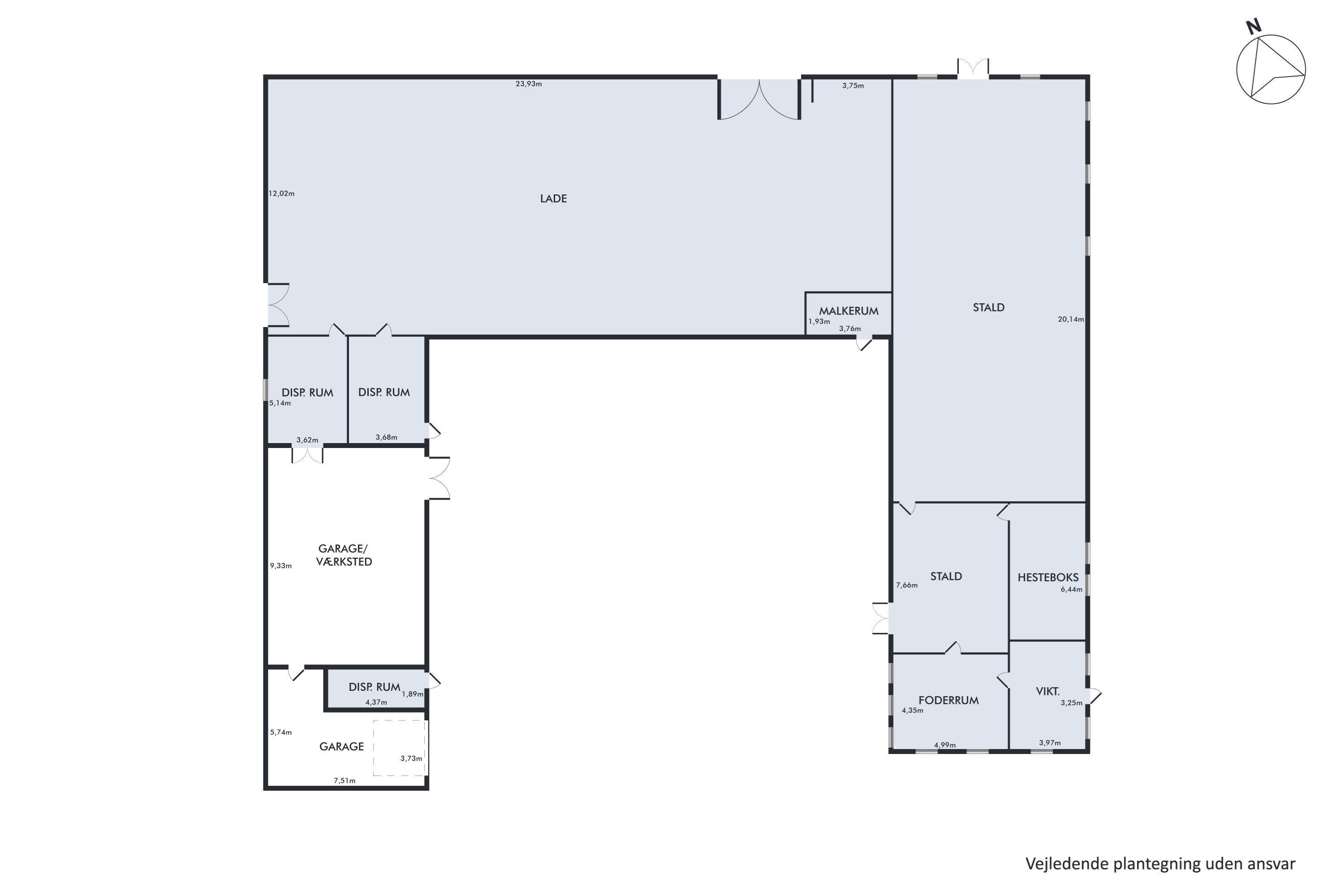 Plantegninger billede af Hågerupvej 43, Hågerup, 5600 Faaborg